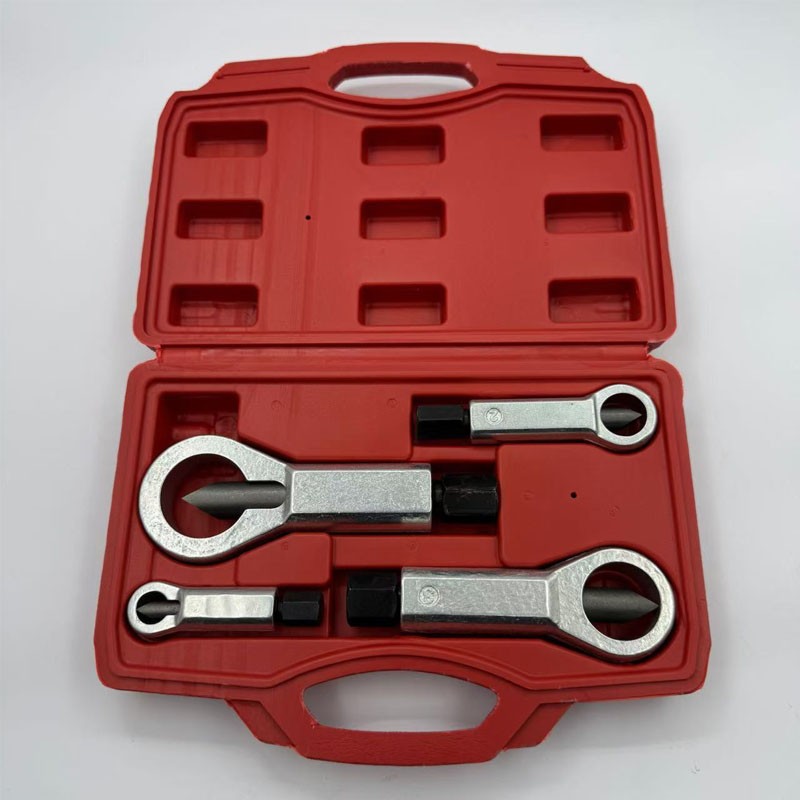 9-27mm Nut Splitter Breaker Set Nut Remover Extractor Adjustable Cracker Tools