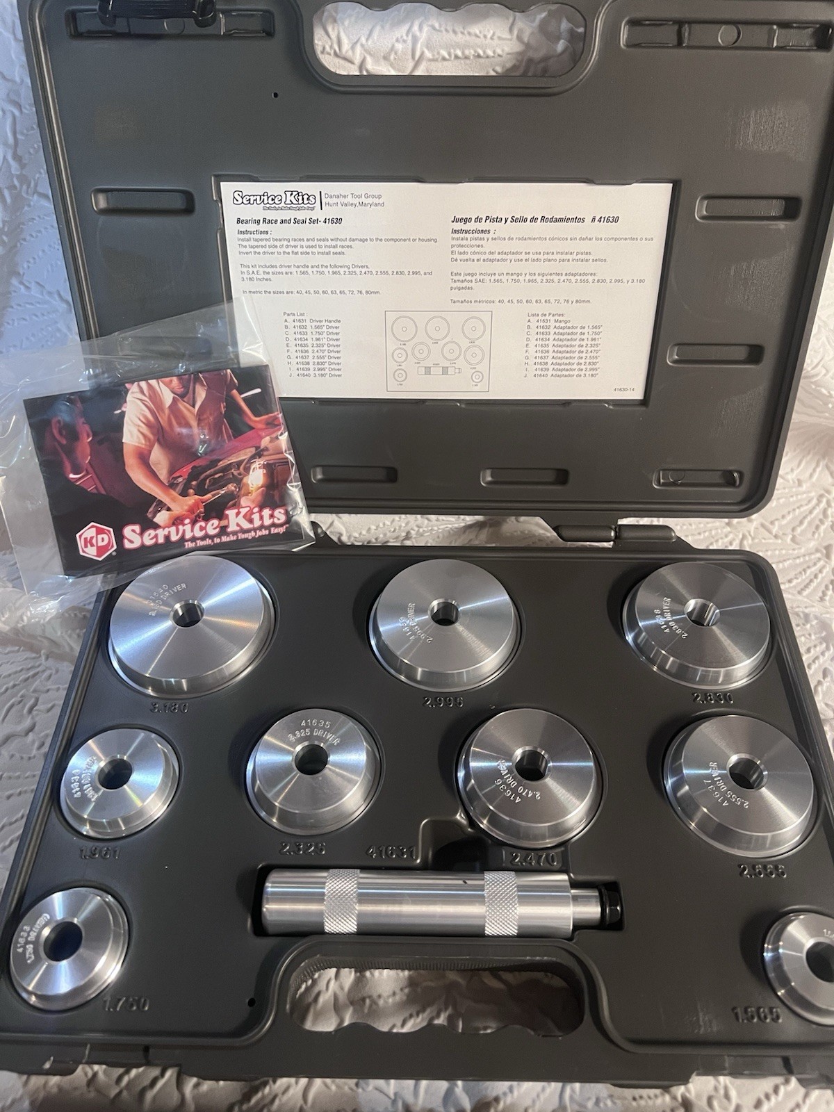 New KD Tools 41630 Bearing Race & Seal Kit