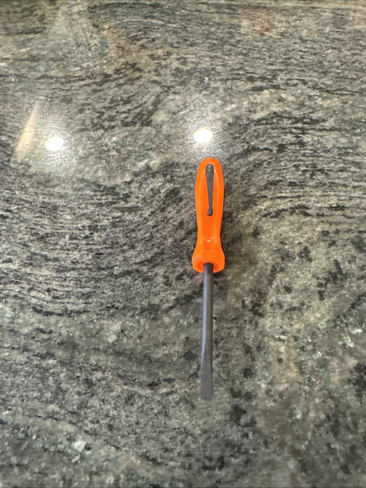 snap on pbms5o 5” straight tip mini pocket prybar orange