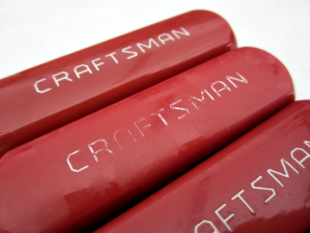 Vintage Craftsman 5pc Carbon Gasket Scraper Set Made in USA