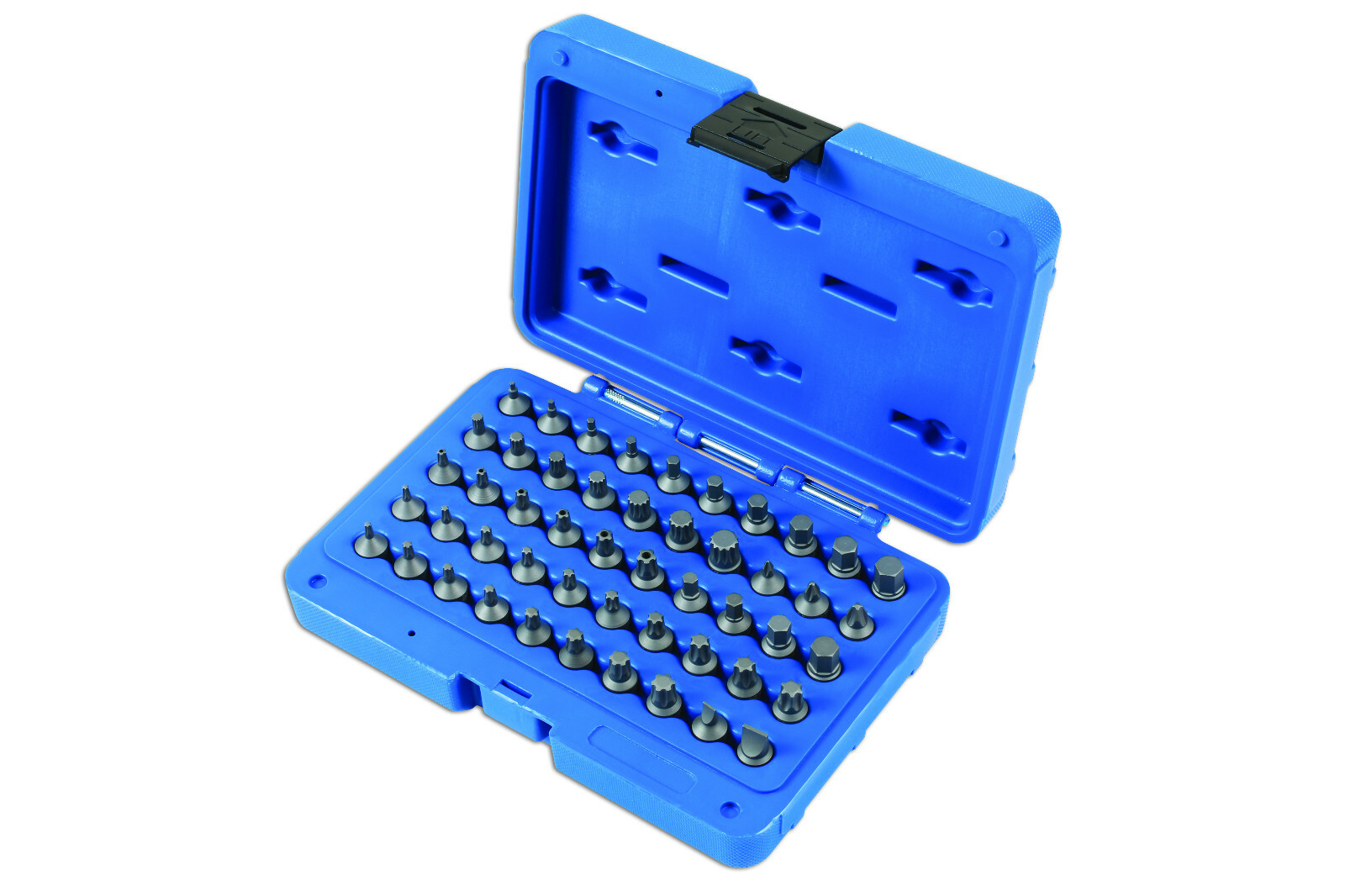 Short Stubby Bit Set 1/4 Drive 50pc Torx Star Spline Allen Hex Bits