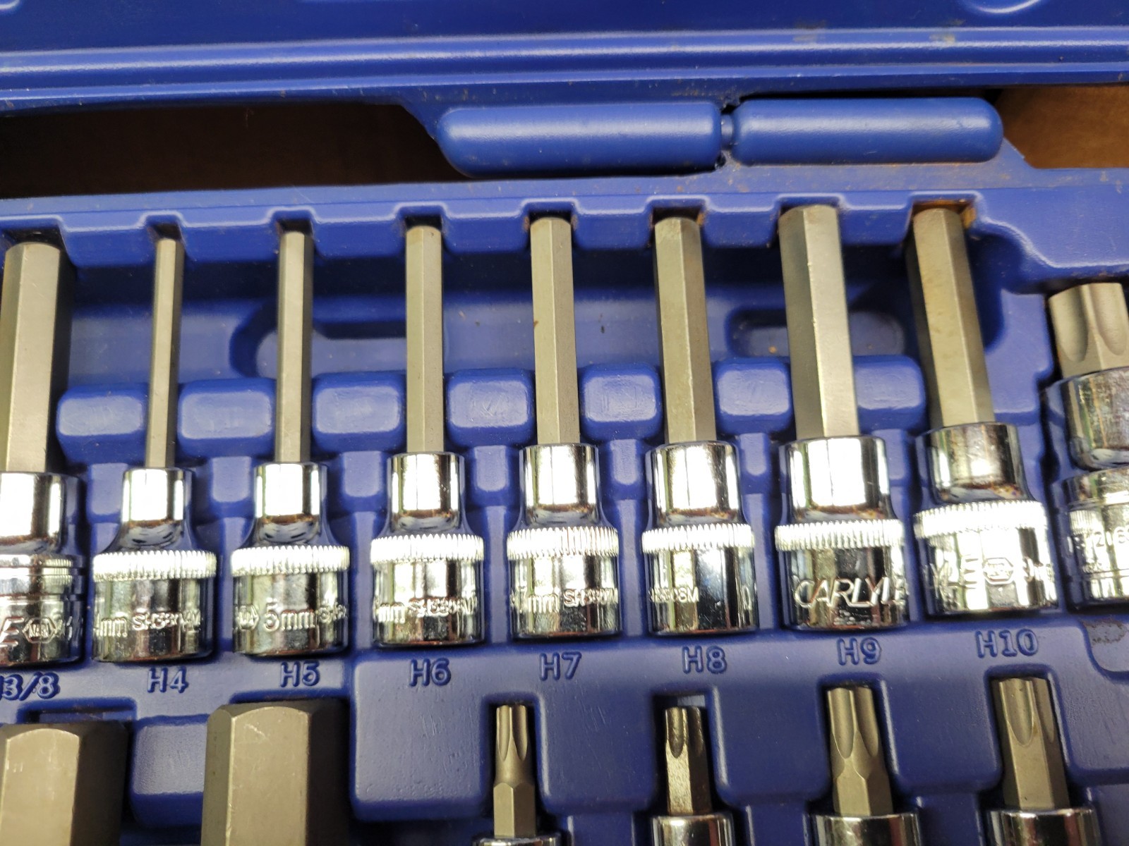 Napa / Carlyle / S-k 41-Piece Hex / Torx Bit Set with Case (read description)
