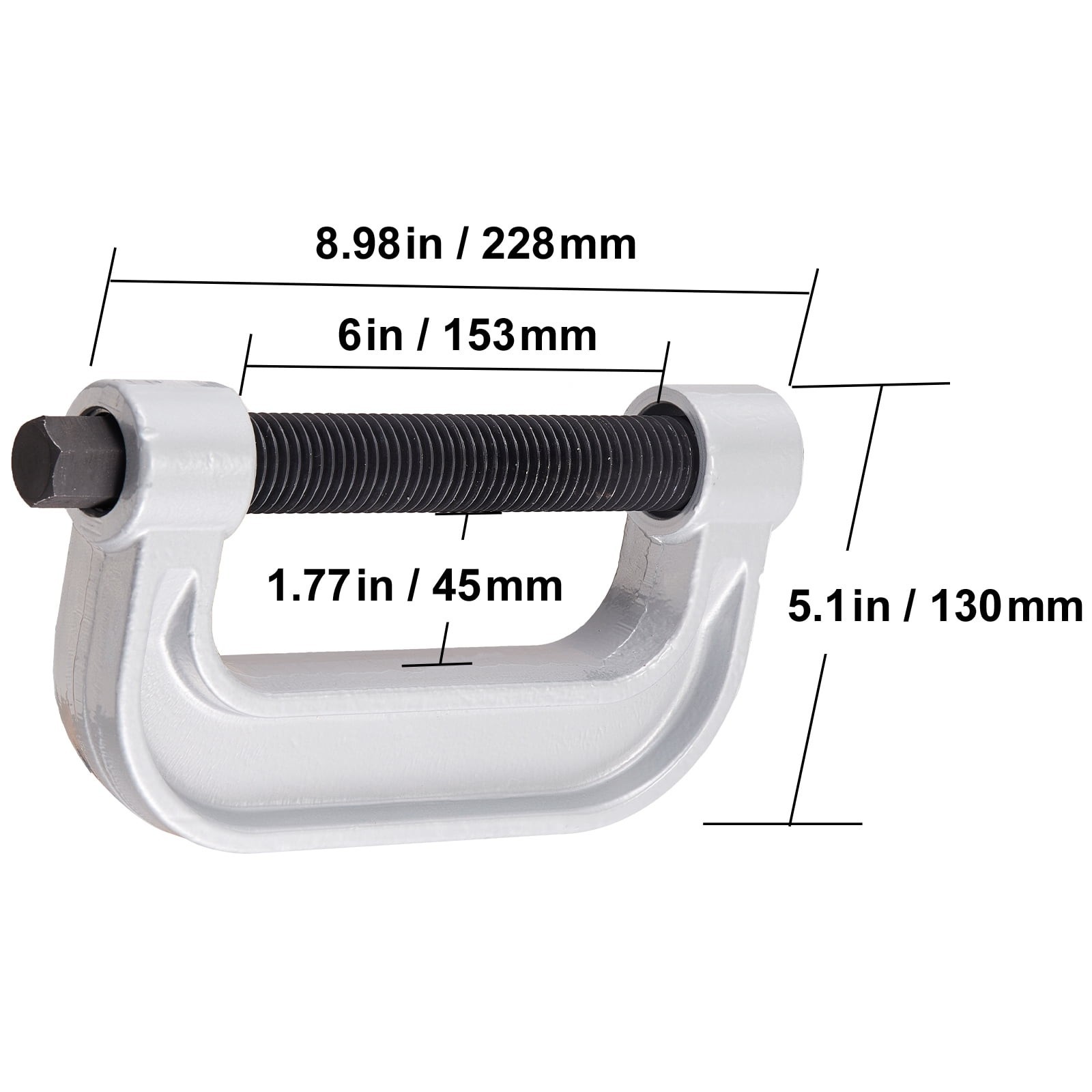 KFFKFF 10 Piece Ball Joint Press Tool Kit for Auto Repair