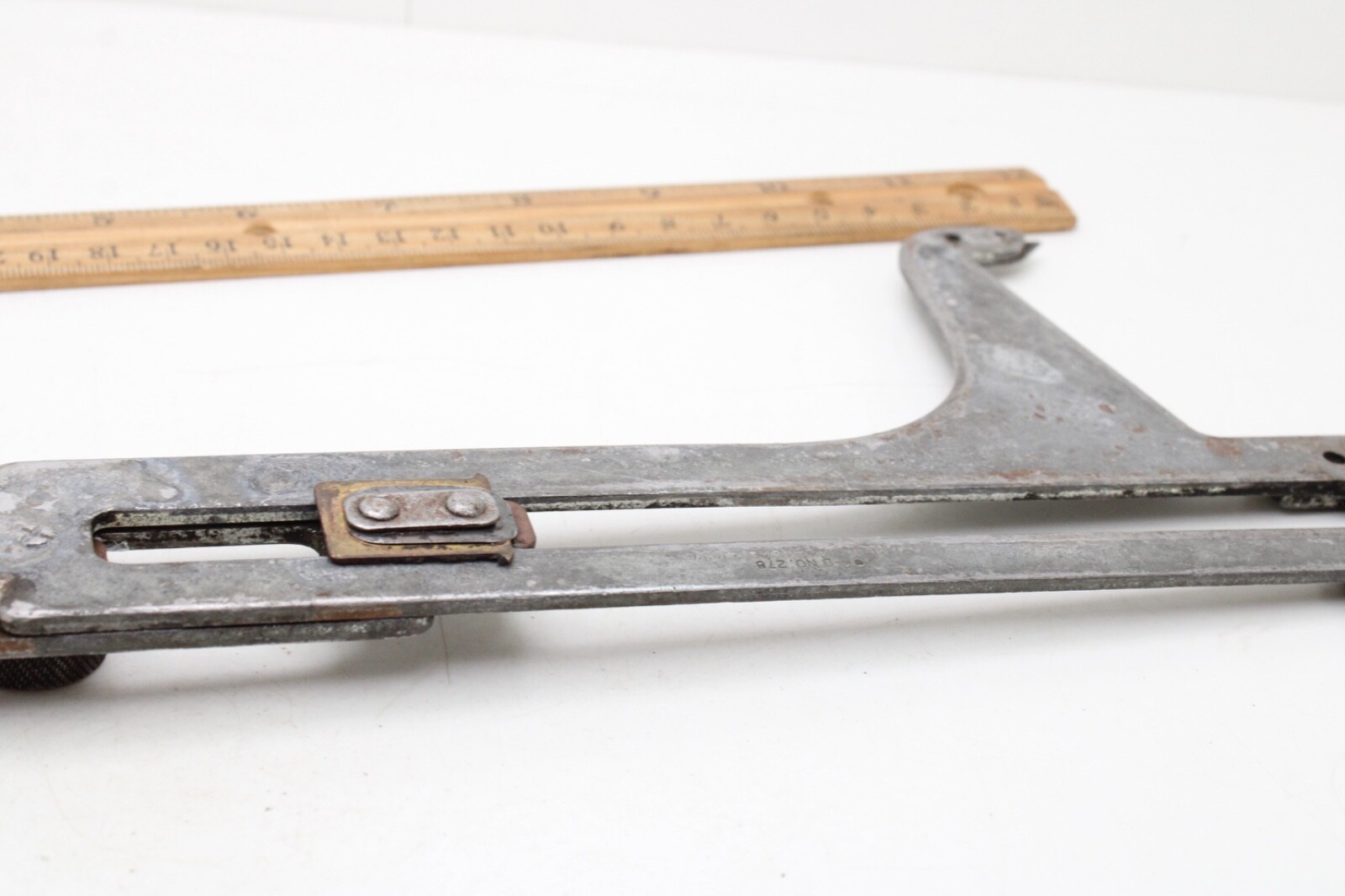 K-D Tools 278 Brake Drum Adjustable Gauge Caliper Locking Ruler ID OD Lathe USA