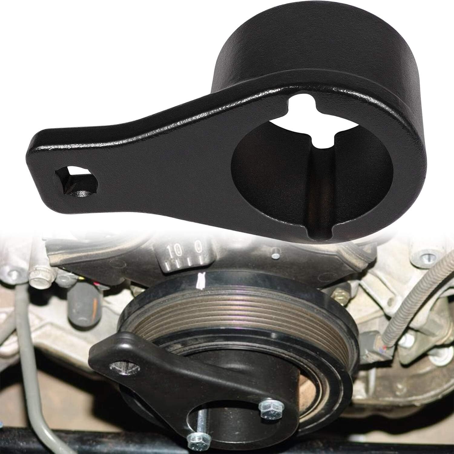 For Toyota Lexus Harmonic Damper Pulley Holding Tool Kit Crankshaft Crank Holder