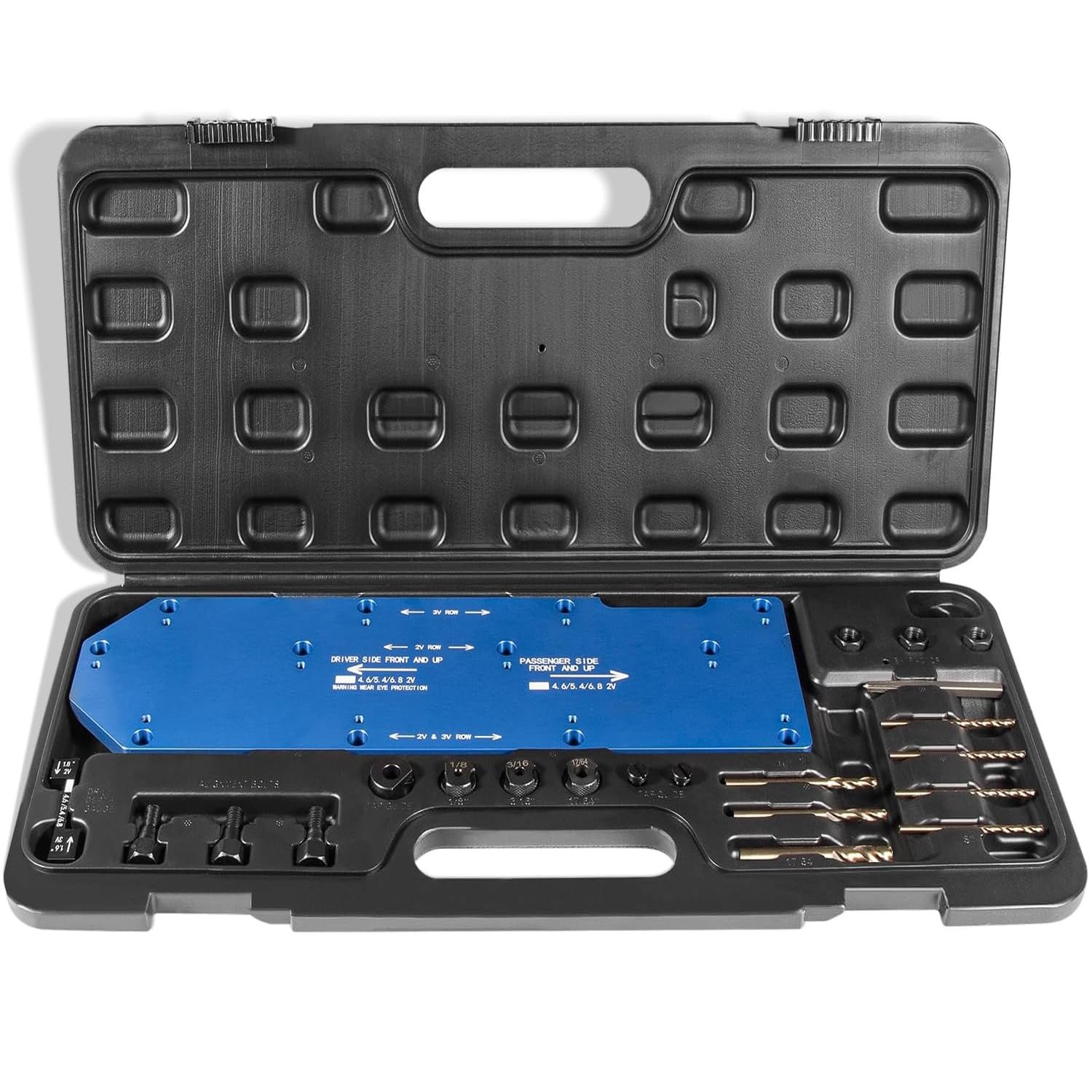 71600 Manifold Drill Template for Ford 4.6L,5.4L,6.8L,V10,2&3Valve Triton Engine