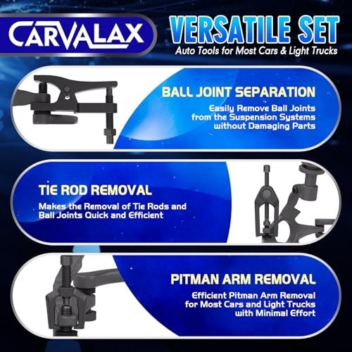 5-in-1 Ball Joint Separator Tool Kit for Tie Rods & Pitman Arm Puller – Auto Rep