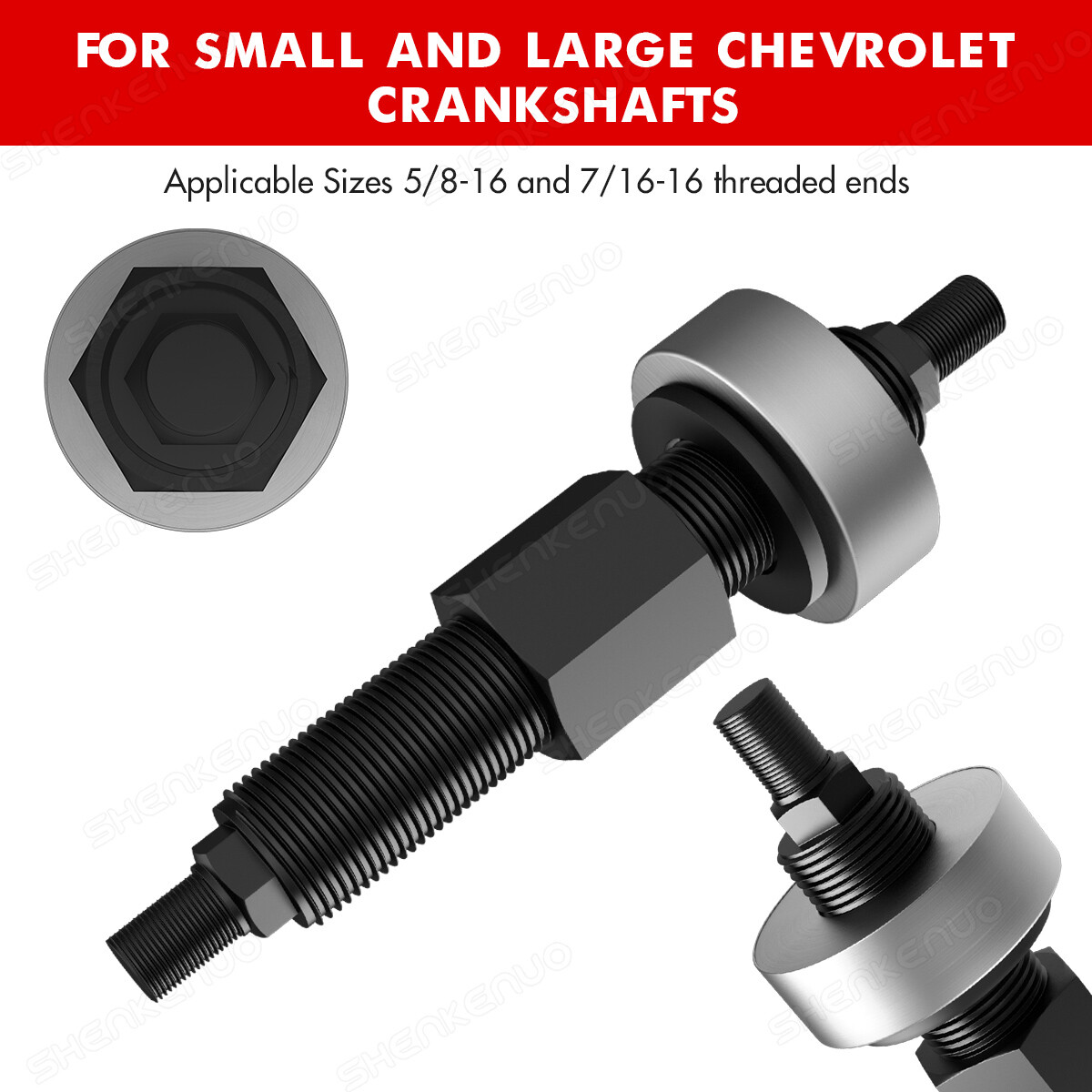Proform Harmonic Balancer Tool 66515; Installation Tool for Chevy SBC , BBC