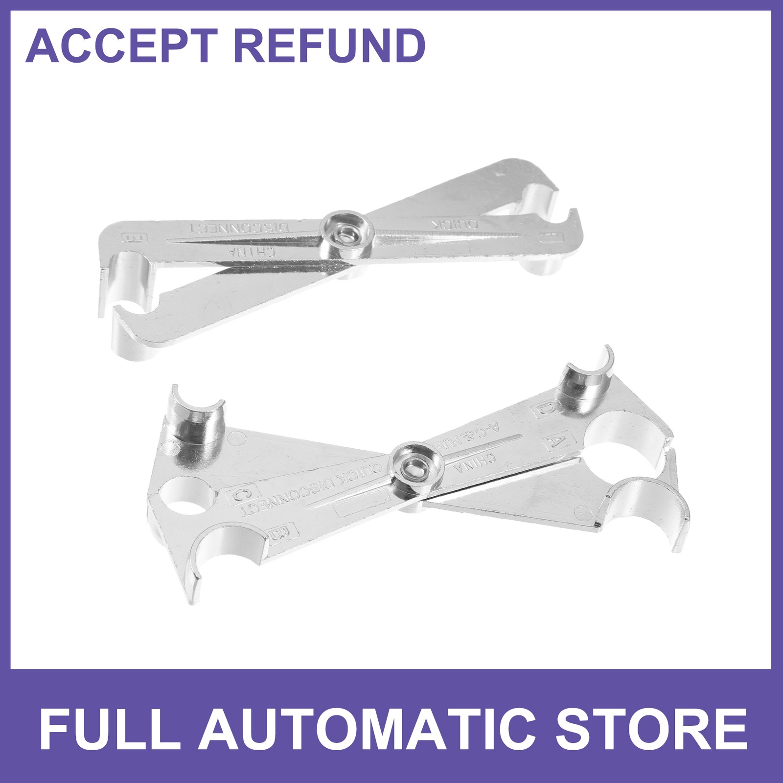 Fuel Line Disconnect Tool Kit 3/4″ 5/8″ 1/2″ 3/8″ for GM for Ford Pack of 2