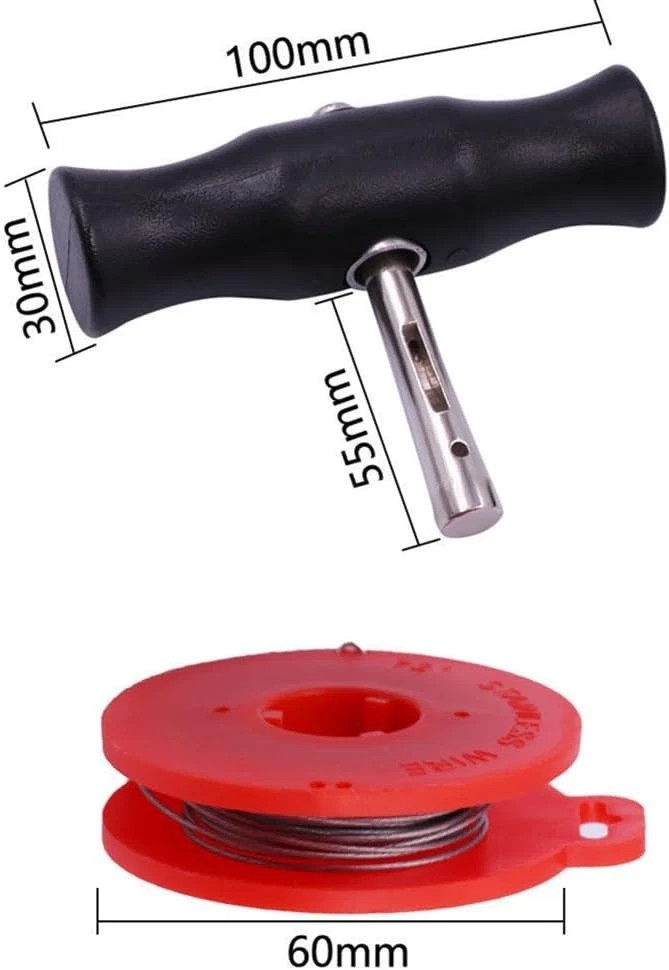 Car Windshield Cutting Wire Remover Hand Tool Set Vehicle Glass Disassembly Kit