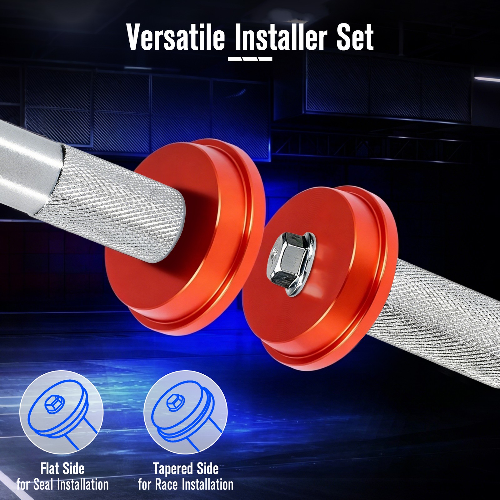 New Bearing Press Kit Bearing Race and Seal Driver Set Installer Universal Tool