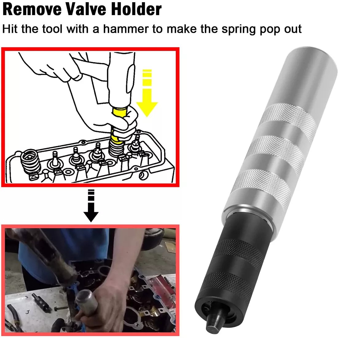 New For Toyota 4 Cylinder 36050 Valve Keeper Remover and Installer Kit