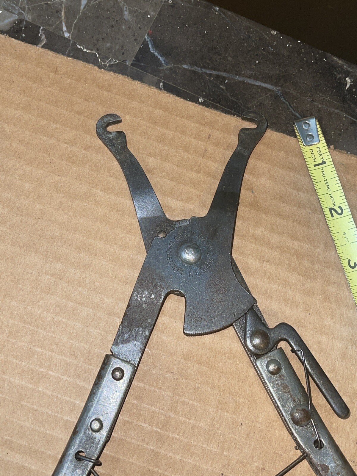 K-D Tools USA No 850H Ratcheting Piston Ring Compression Pliers – No Bands KD