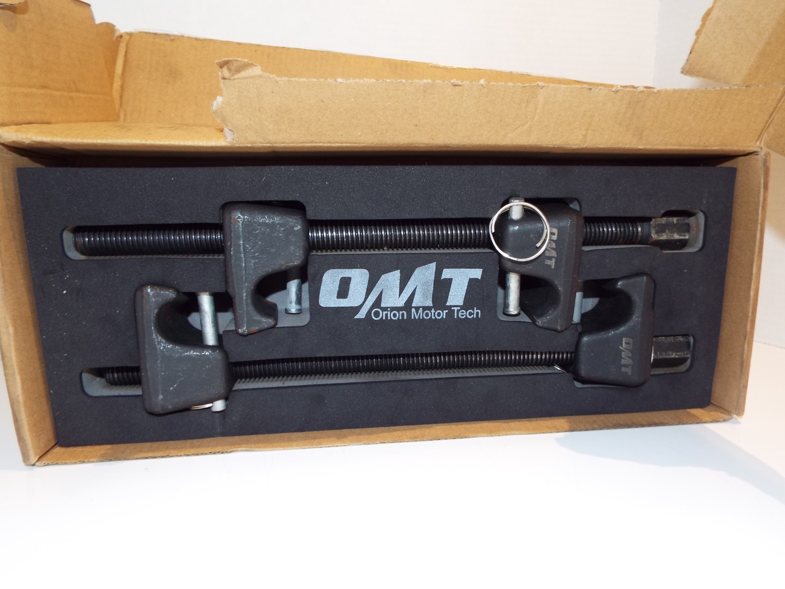 OMT Orion Motor Tech Coil Spring Compressor Tool Wide Capability Open Box