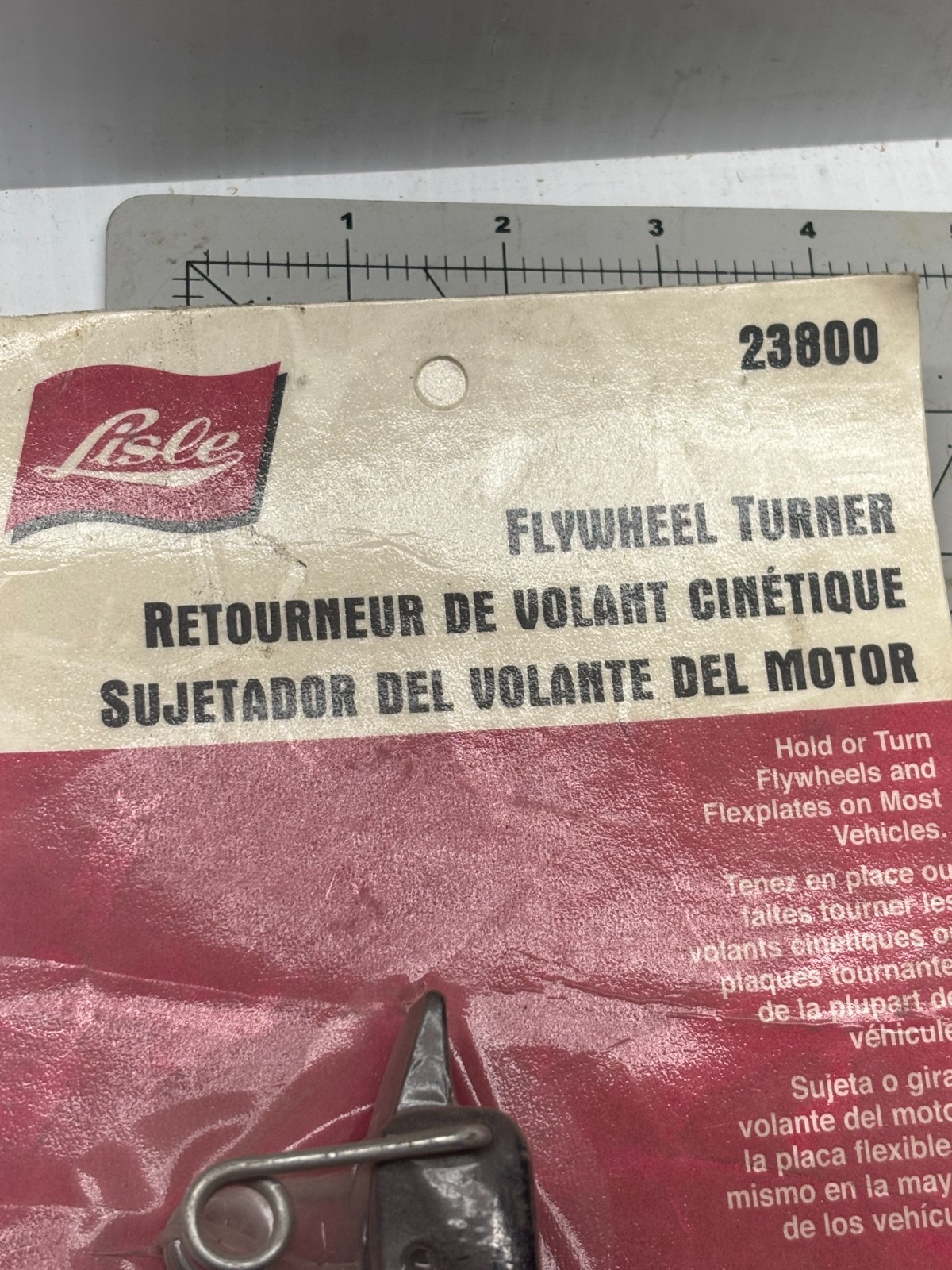 Lisle 23800 Flywheel Turner Flexplate Holder Tool New Old Stock