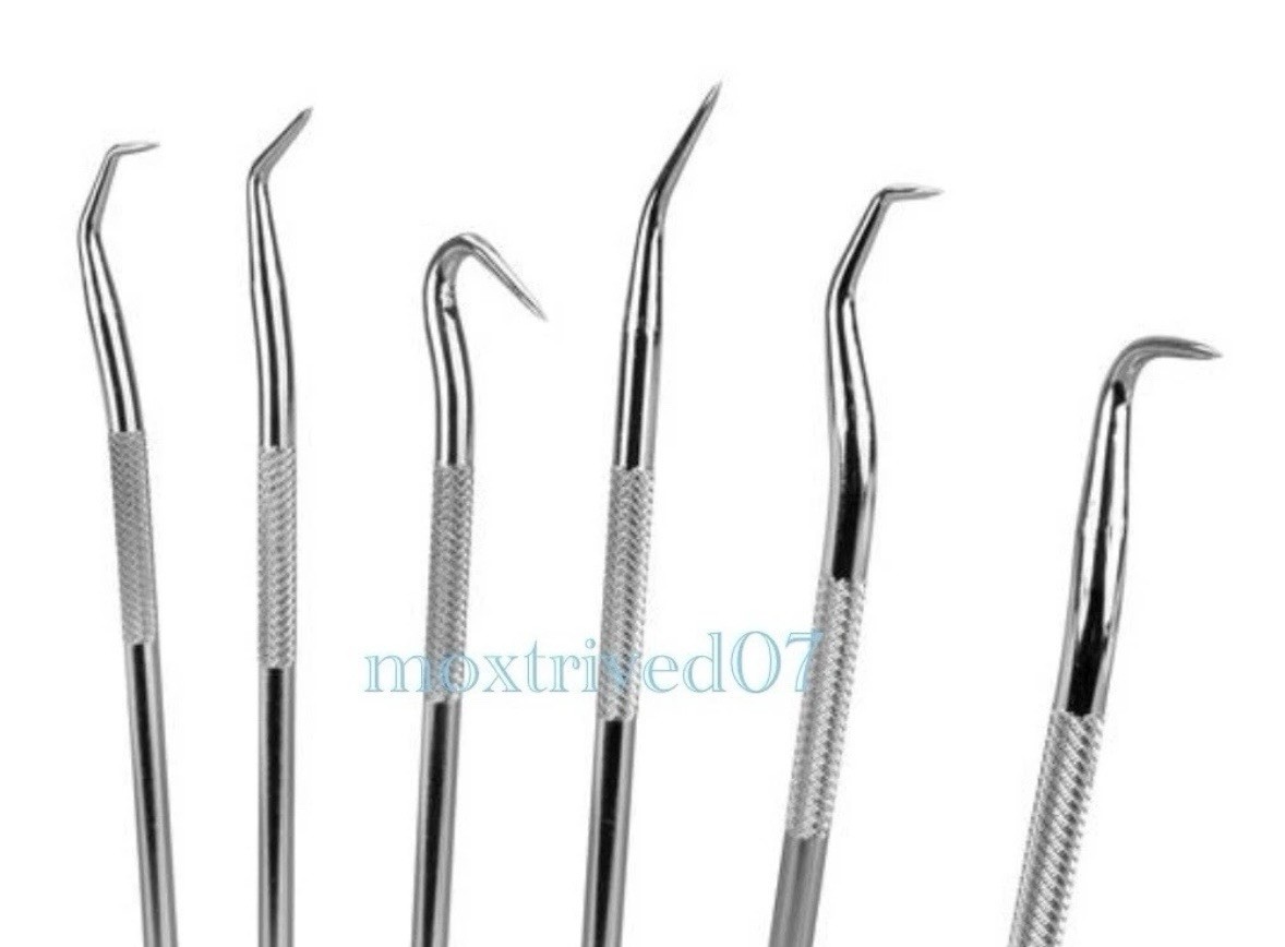 Stainless Steel Pick & Hook Set 5-1/2 Inch for O-Ring and Seal – 6 Pieces