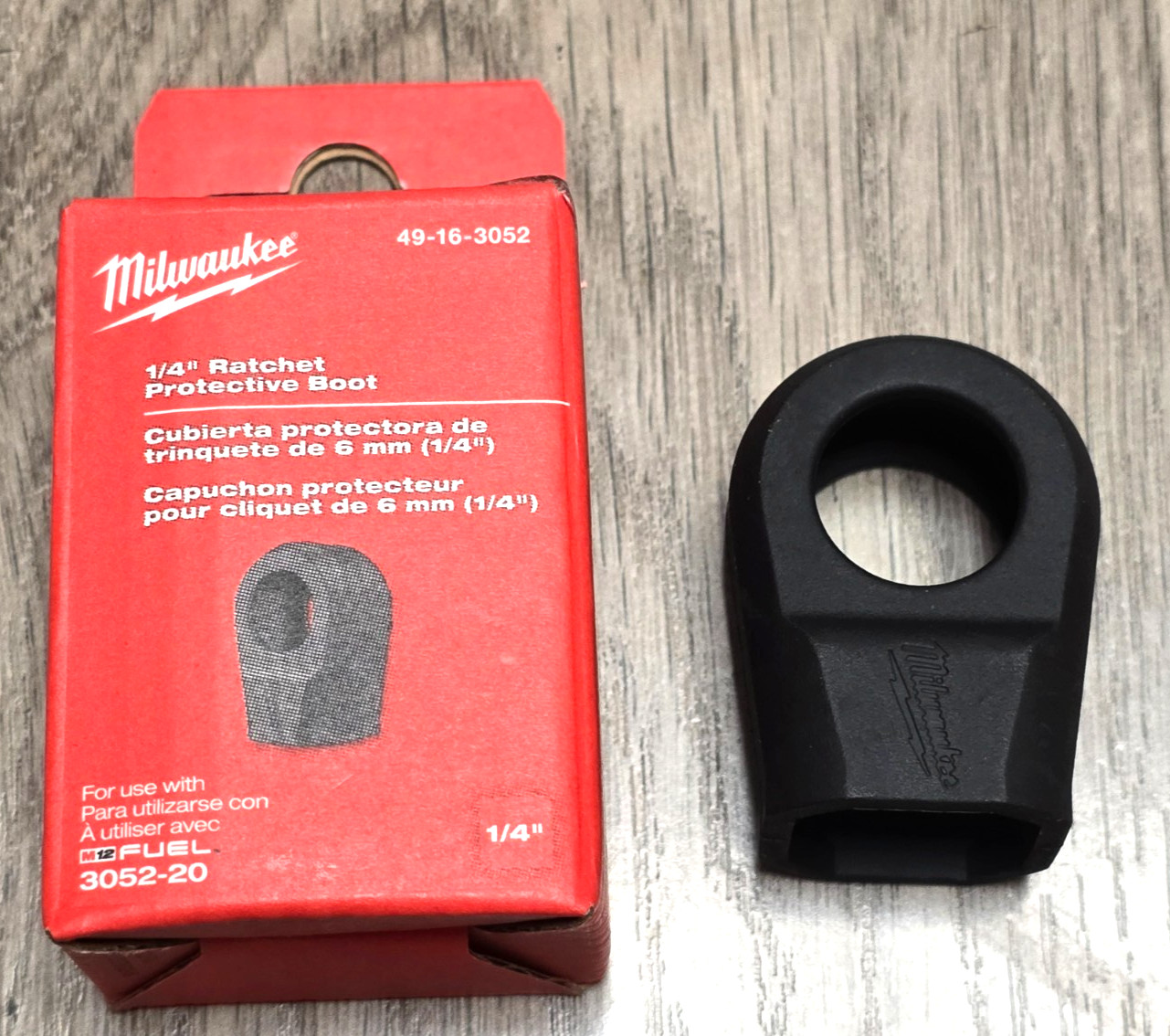 Milwaukee 49-16-3052, Protective Rubber Boot/ Cover for 3052-20 1/4″ Ratchet