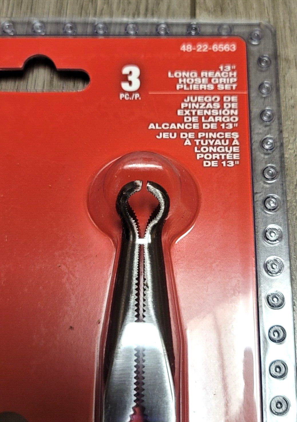 Milwaukee 3pc 13″ Extra Long Reach Hose Puller Long Nose Pliers #48-22-6563