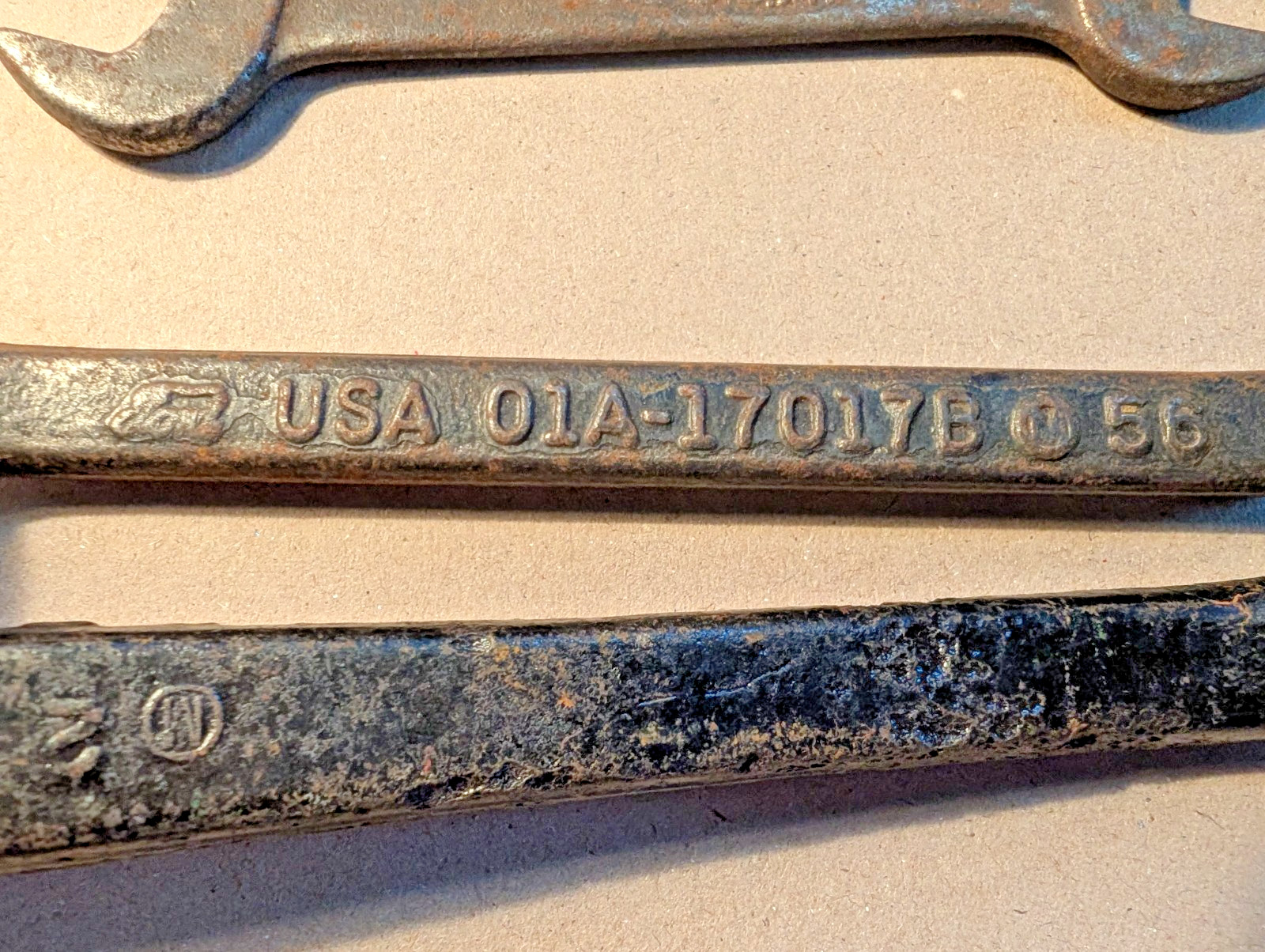 Lot of (5) Antique Ford (Script) Hand Tools