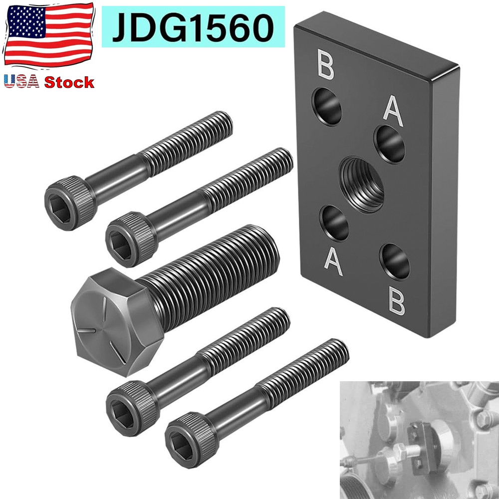 JDG1560, JDG670A Drive Gear Puller Plate Tools for John Deere 6059/6068 Engines