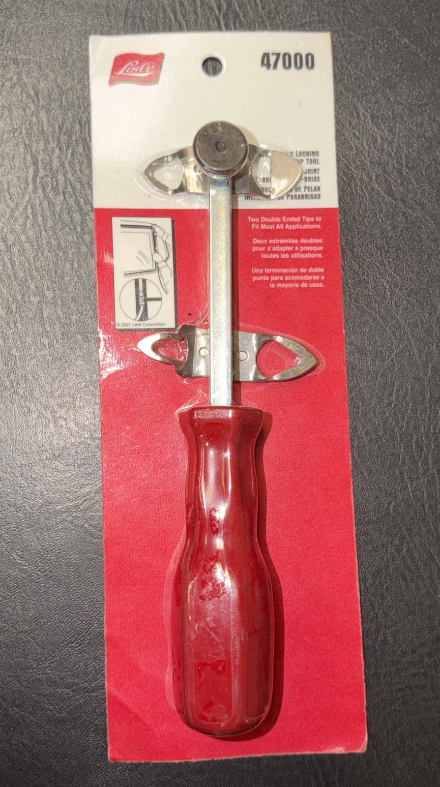 Lisle Tools 47000 Windshield Locking Strip Removal Tool