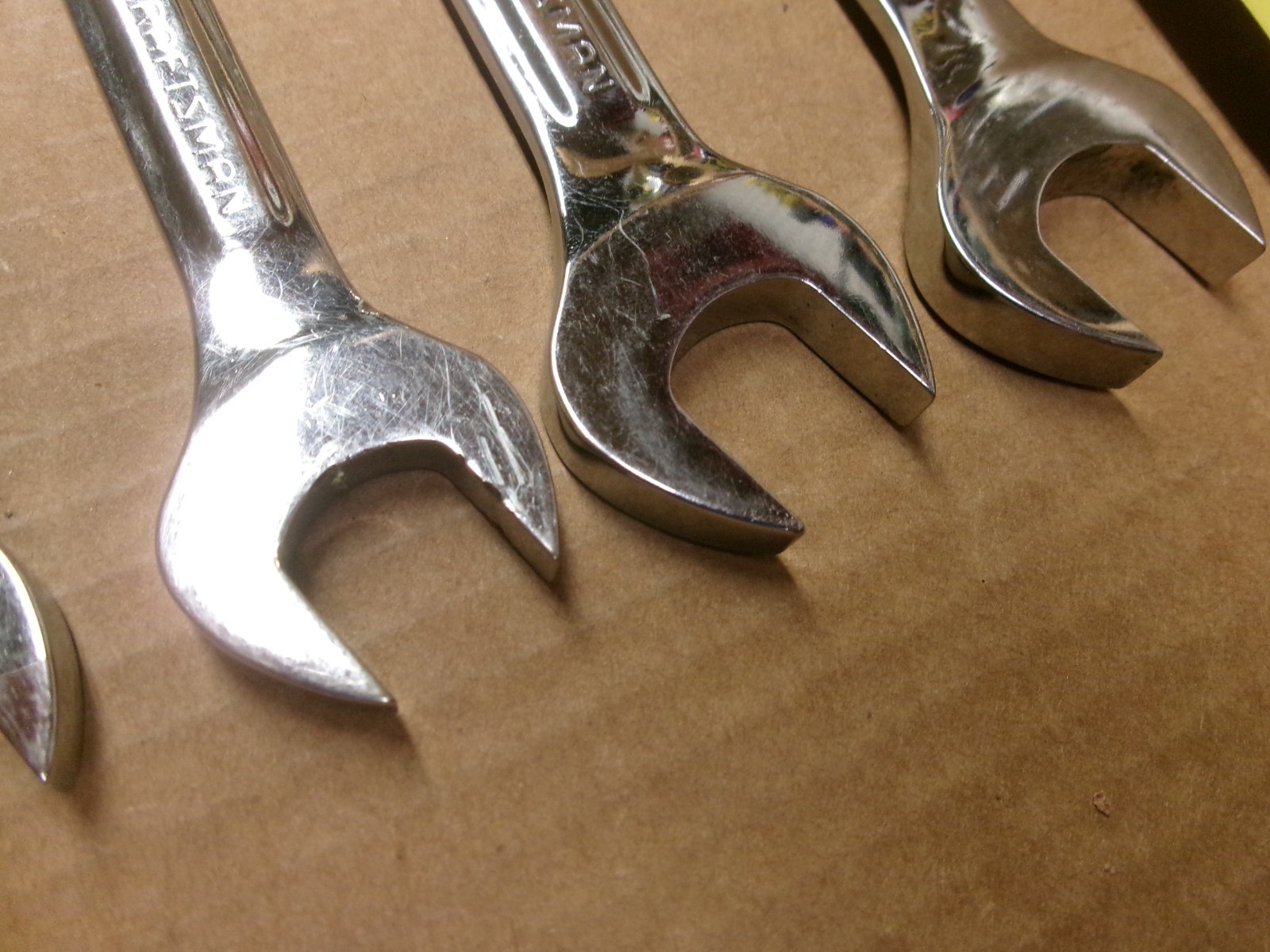 Craftsman Professional 7-Piece Stubby Combination Wrench Set 10-18 MM No 44111