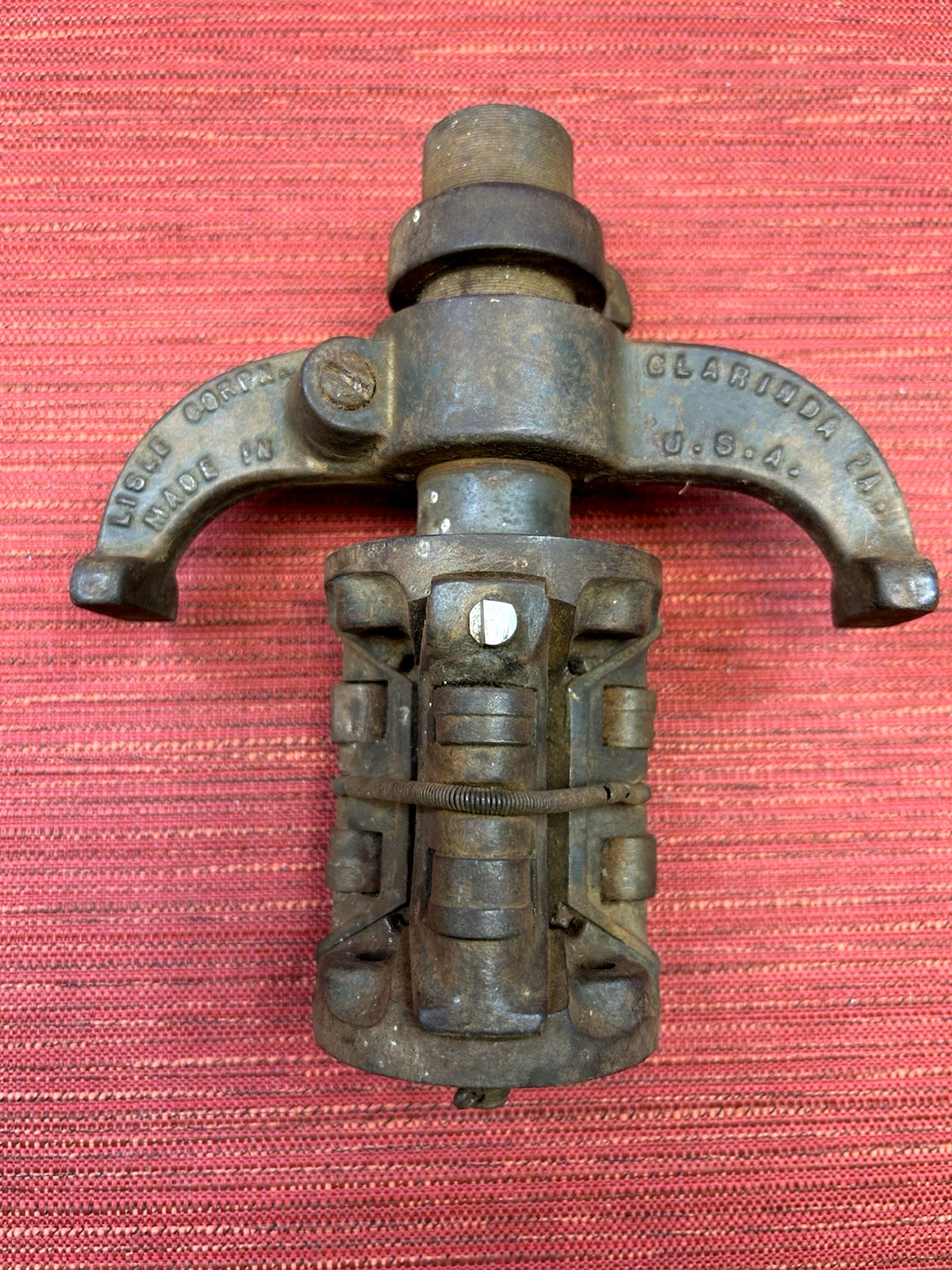 Vintage Automotive Tool Lisle Cylinder Ridge Reamer Master Model, flathead