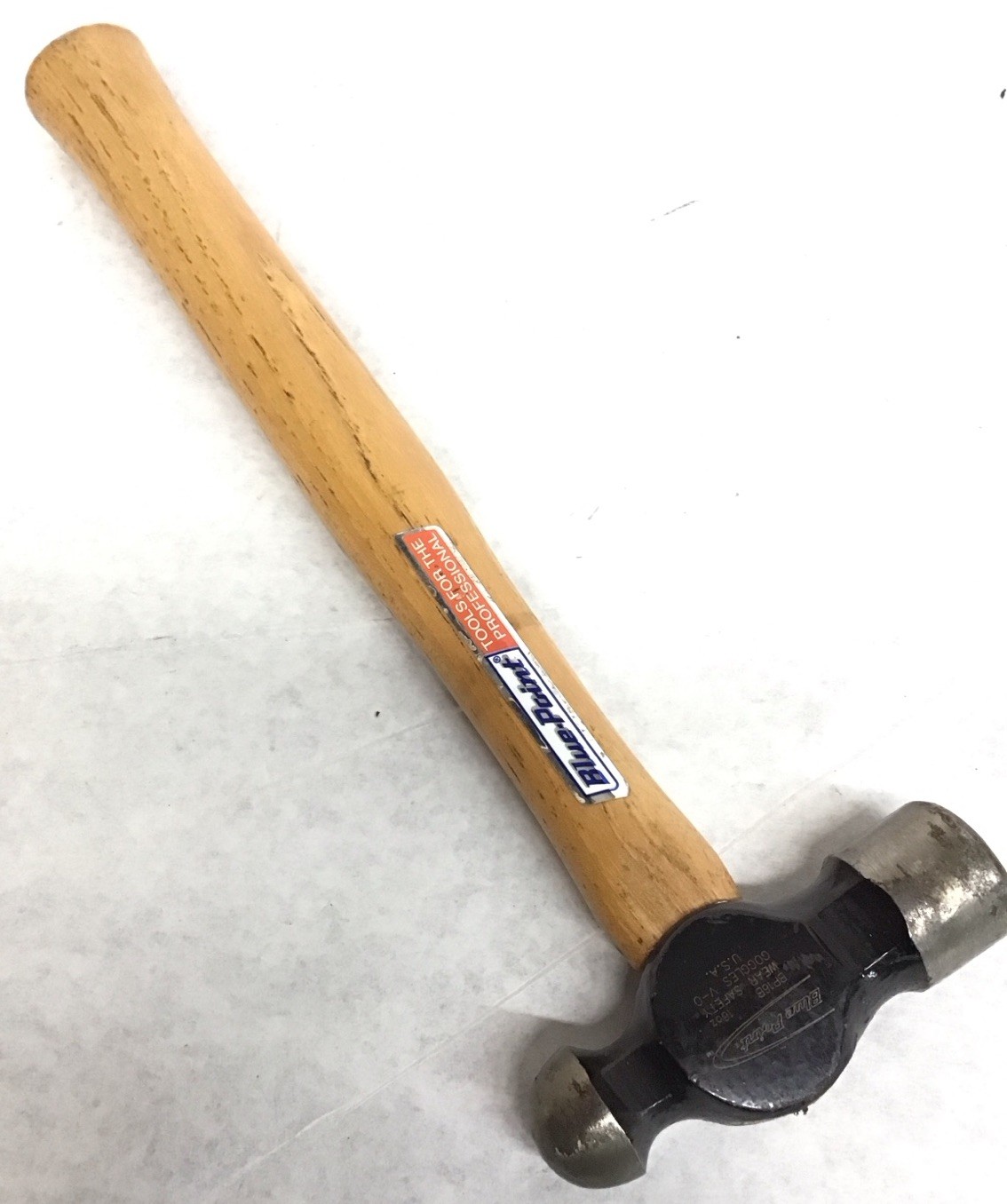 Blue-Point Snap-on Tools 14″ BALL PEEN HAMMER 16 oz BP16B USA