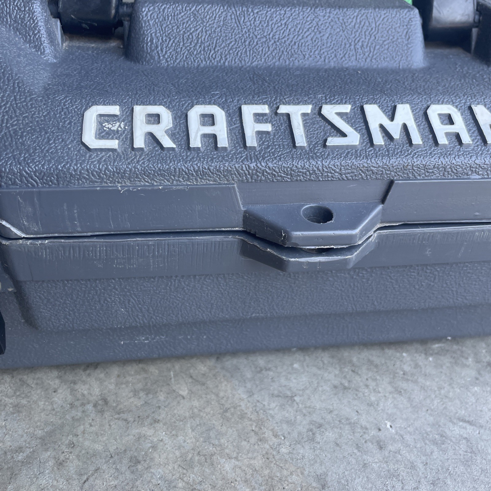 Vintage Craftsman USA 20″ Permanex Truck Box w/ Built in Socket Holders