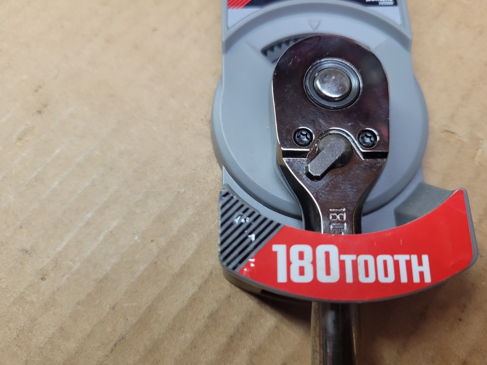 Craftsman Overdrive 1/4″ Drive 180 Tooth Gun Metal Ratchet No CMMT82110