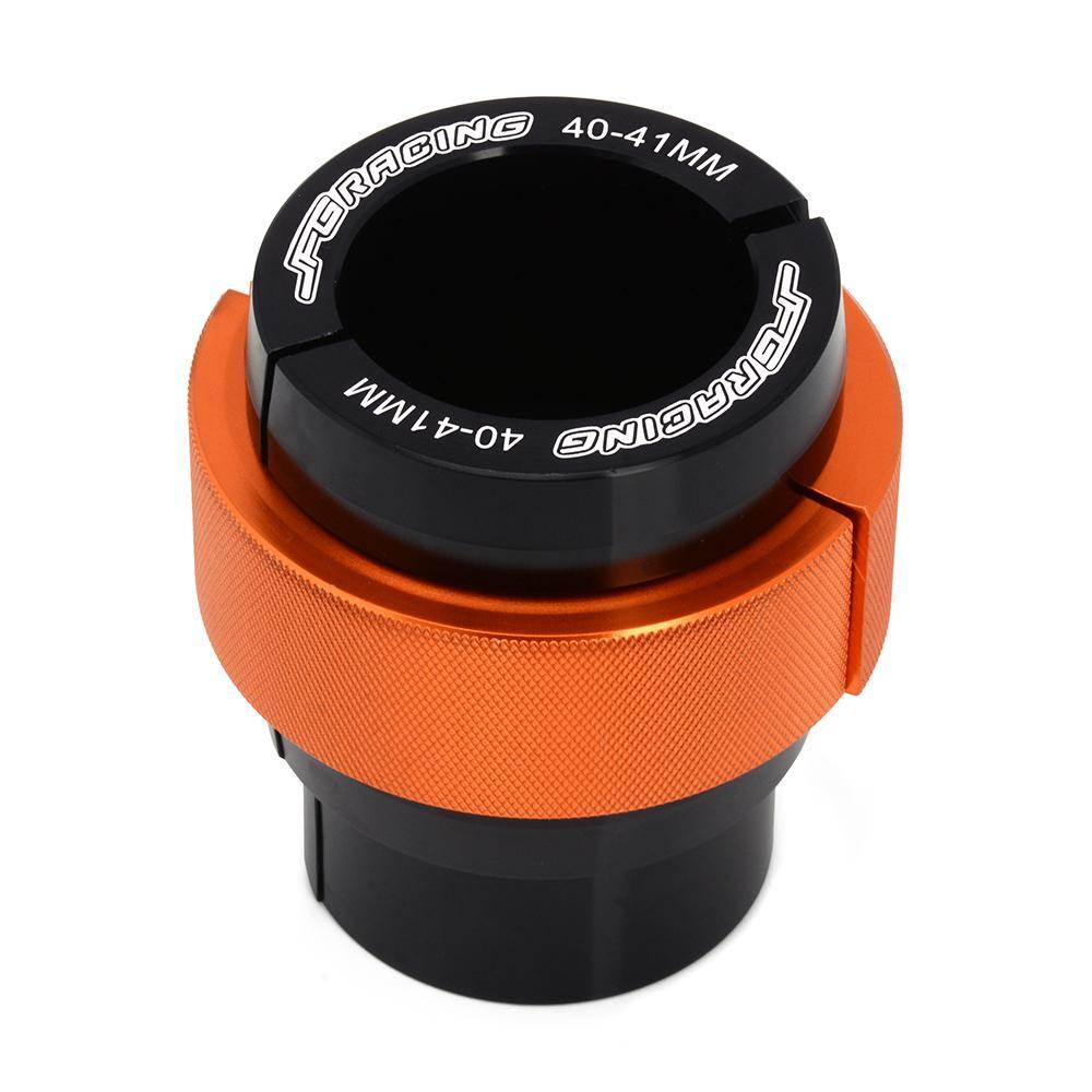 40MM-41MM Fork Oil Seal Driver Tool for Universal Motorcycle Dirt Bike Orange