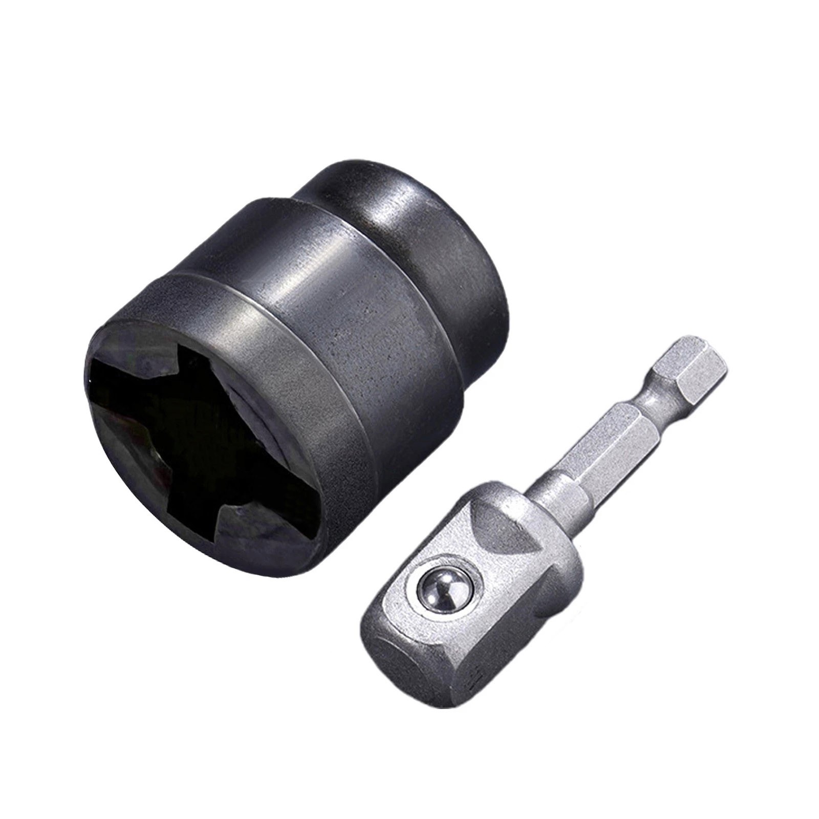 For Scissor Jack Adapter Socket, High Carbon Steel, Power Drill Converter Tool