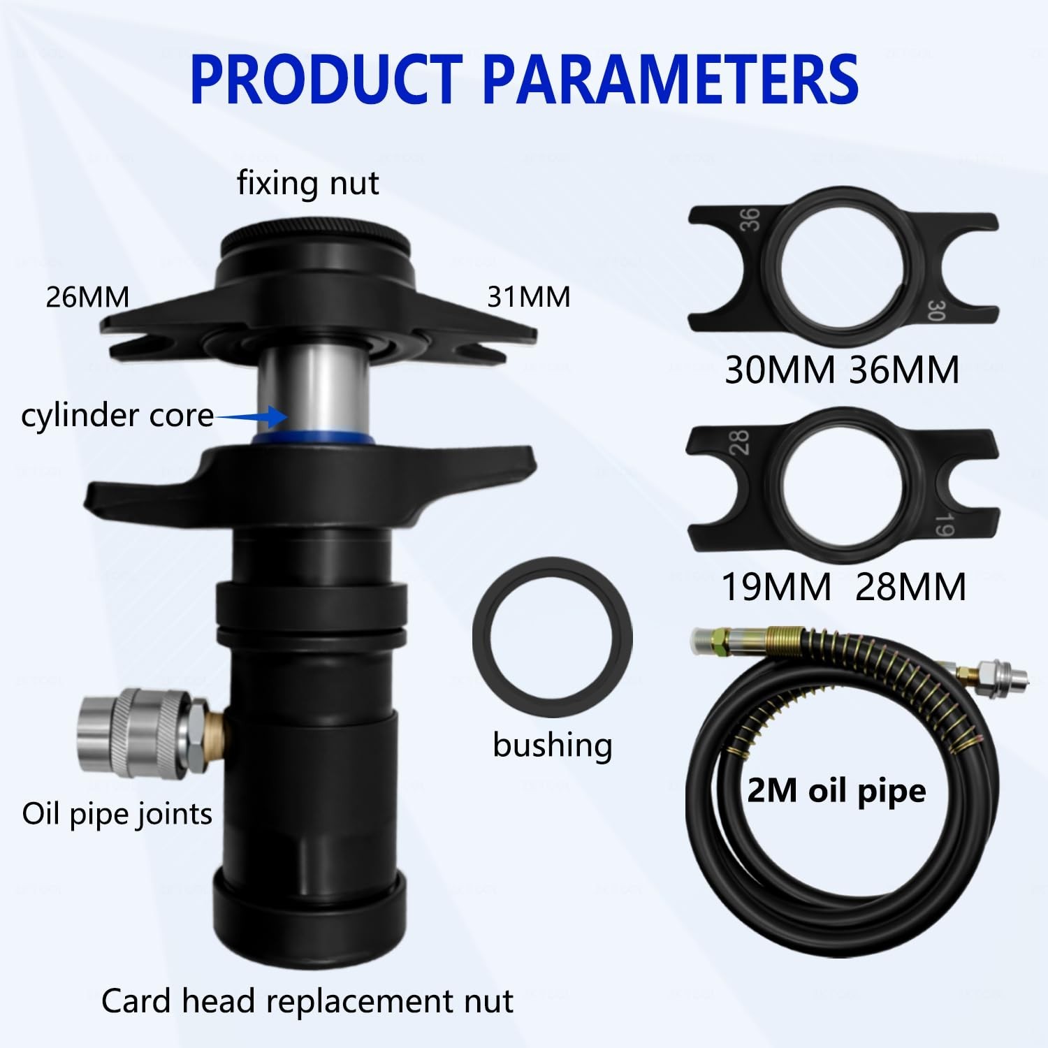 Universal Pneumatic Hydraulic Ball Head Removal Separator Tool Ball Joint Replac