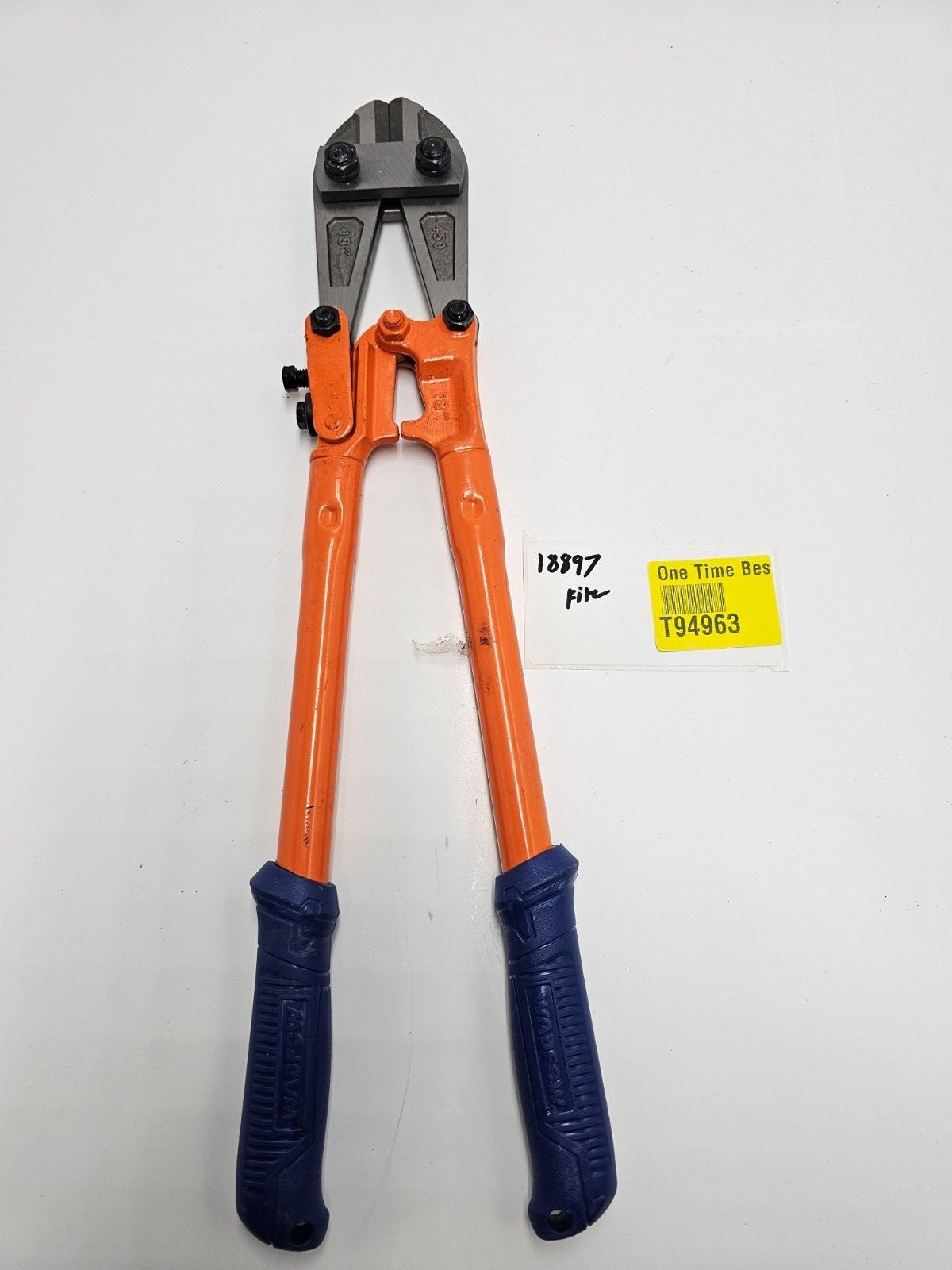 Wadfow 18″ Medium Size Bolt Cutter Soft Grip Rubber Ergonomic Handle Cutter 450