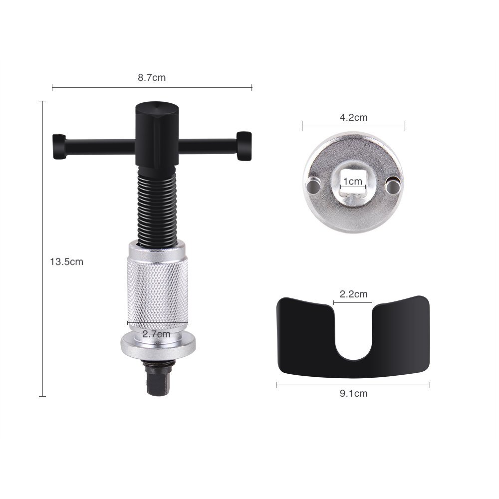 Repair Tool For Disc Brake Pad Spreader Caliper Piston Compressor Press 45#Steel