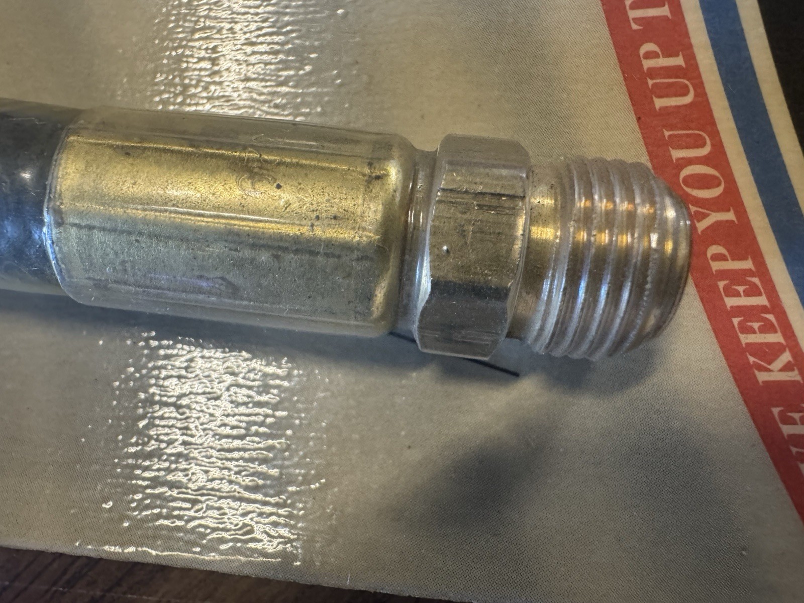 Fuel Injection Fuel Line Fitting 5/8-18 Invert Male Quick Disconnect Otc 7657