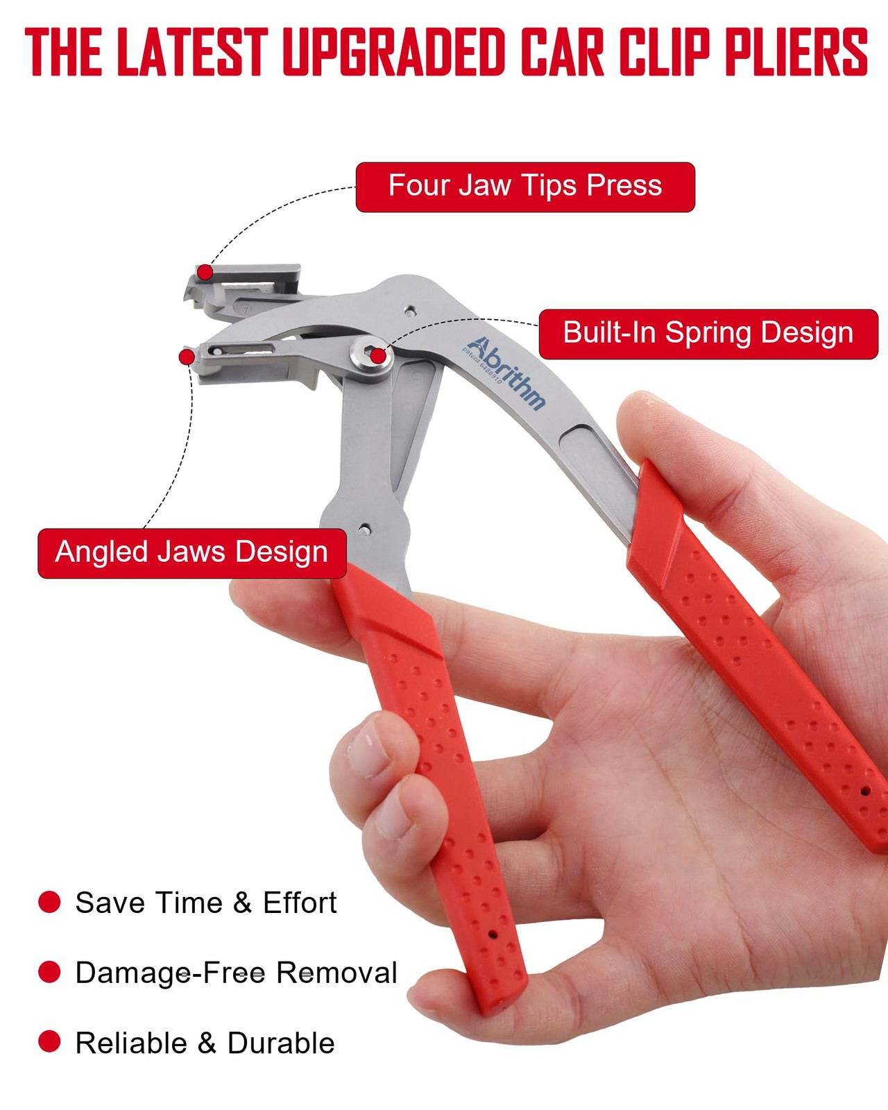 Car Clip Pliers, Professional Auto Clip Removal Pliers Tool, Panel Clip Removal