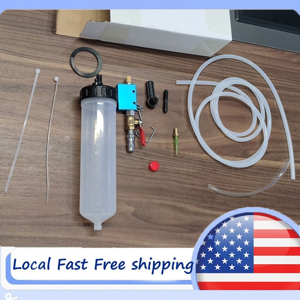 Car Vehicle Vacuum Brake Bleeder Tank Fluid Oil Change Pump Equipment Tool Kit .