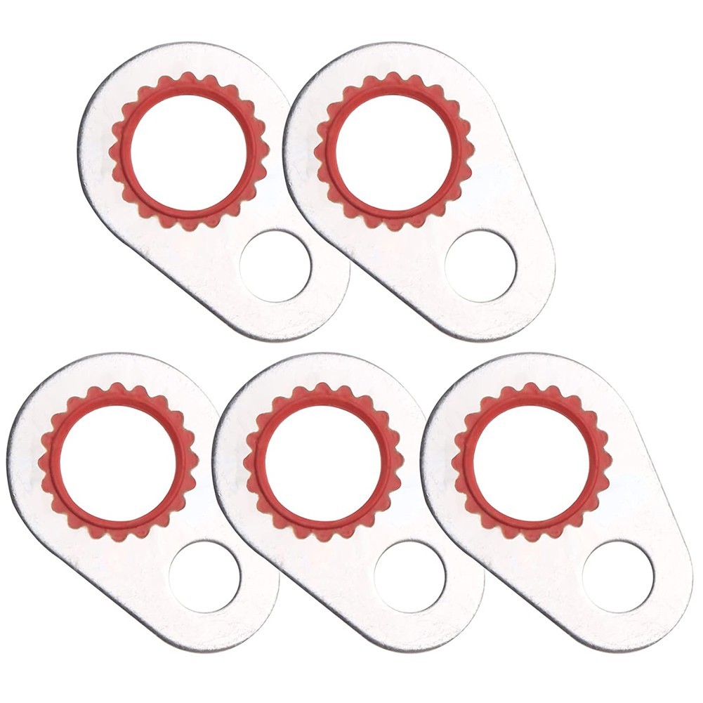 48PCS Car AC Compressor Gasket Seals Kit Made of Metal Ring and Rubber Gasket