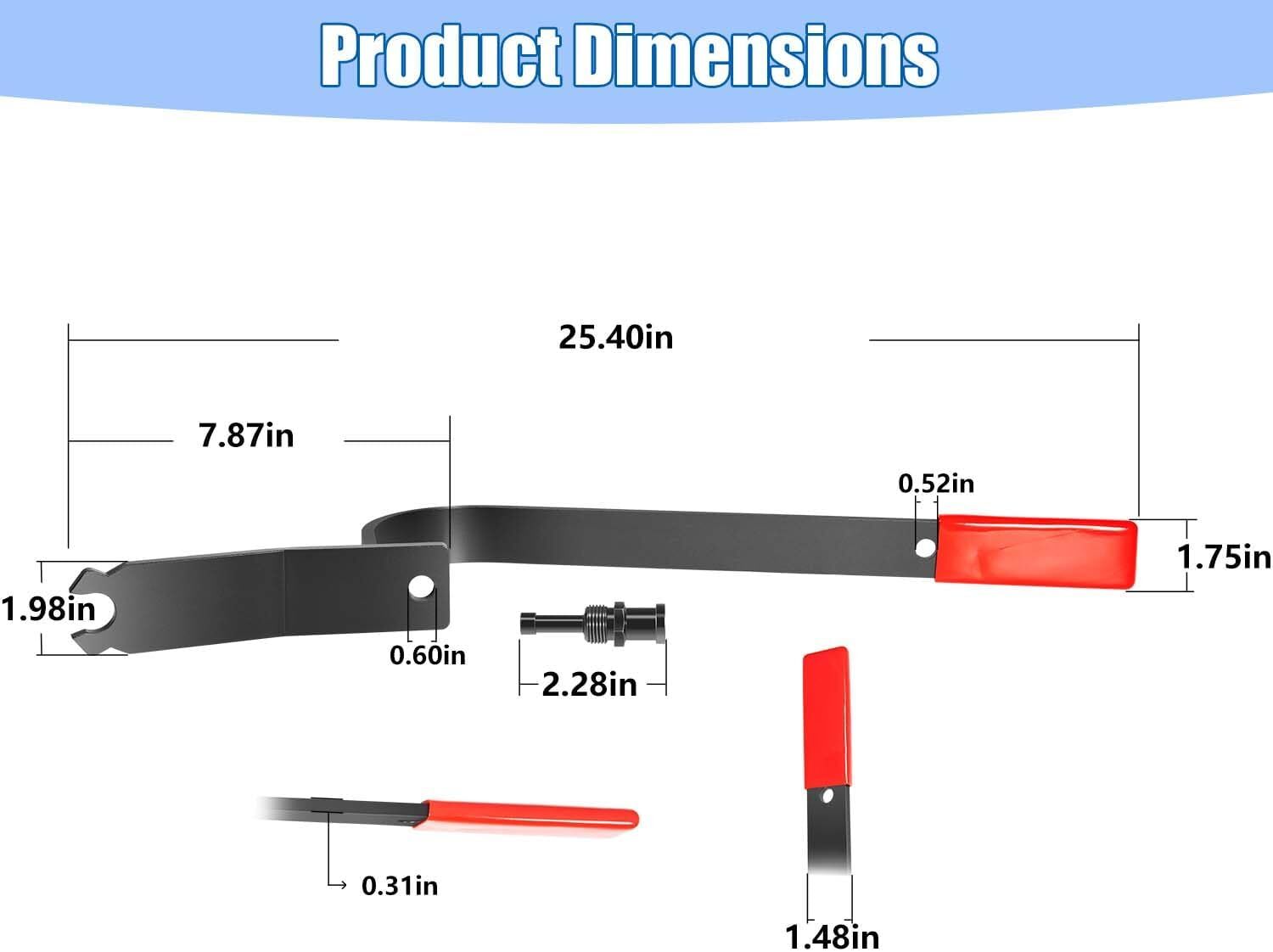 Door Alignment Tool 65800 Door Adjuster for Most Cars Both Bolted Welded Hinges