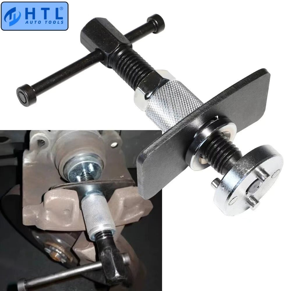 Universal Brake Caliper Wind Back Tool Car Piston Rewind Kit Rear Brake Pad 3pcs