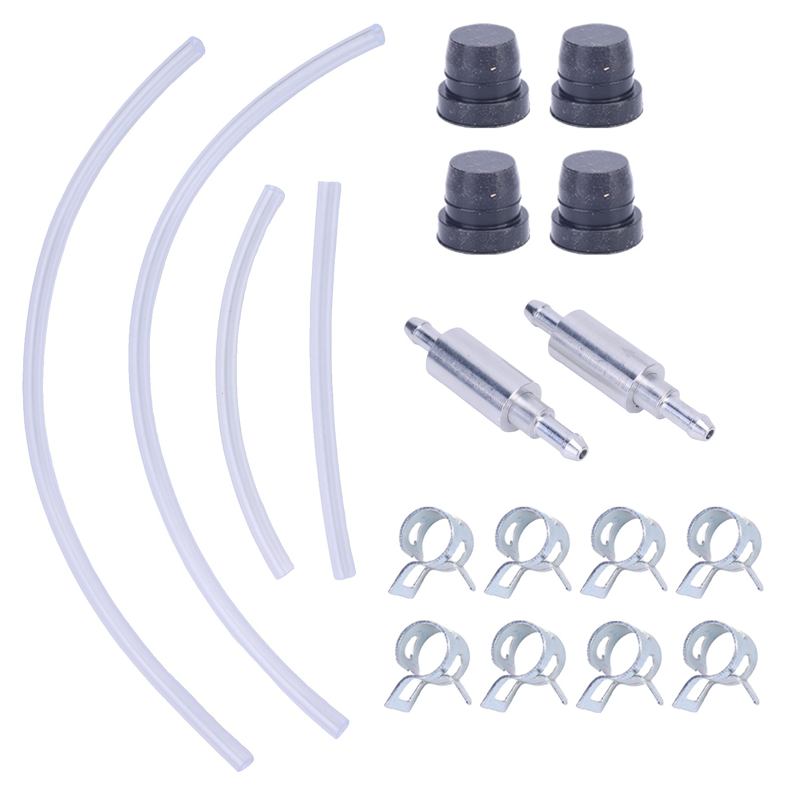2X Brake Bleeder Hose Kit One-Way Valve Brake Bleeding Tool Kit for Motorcycle
