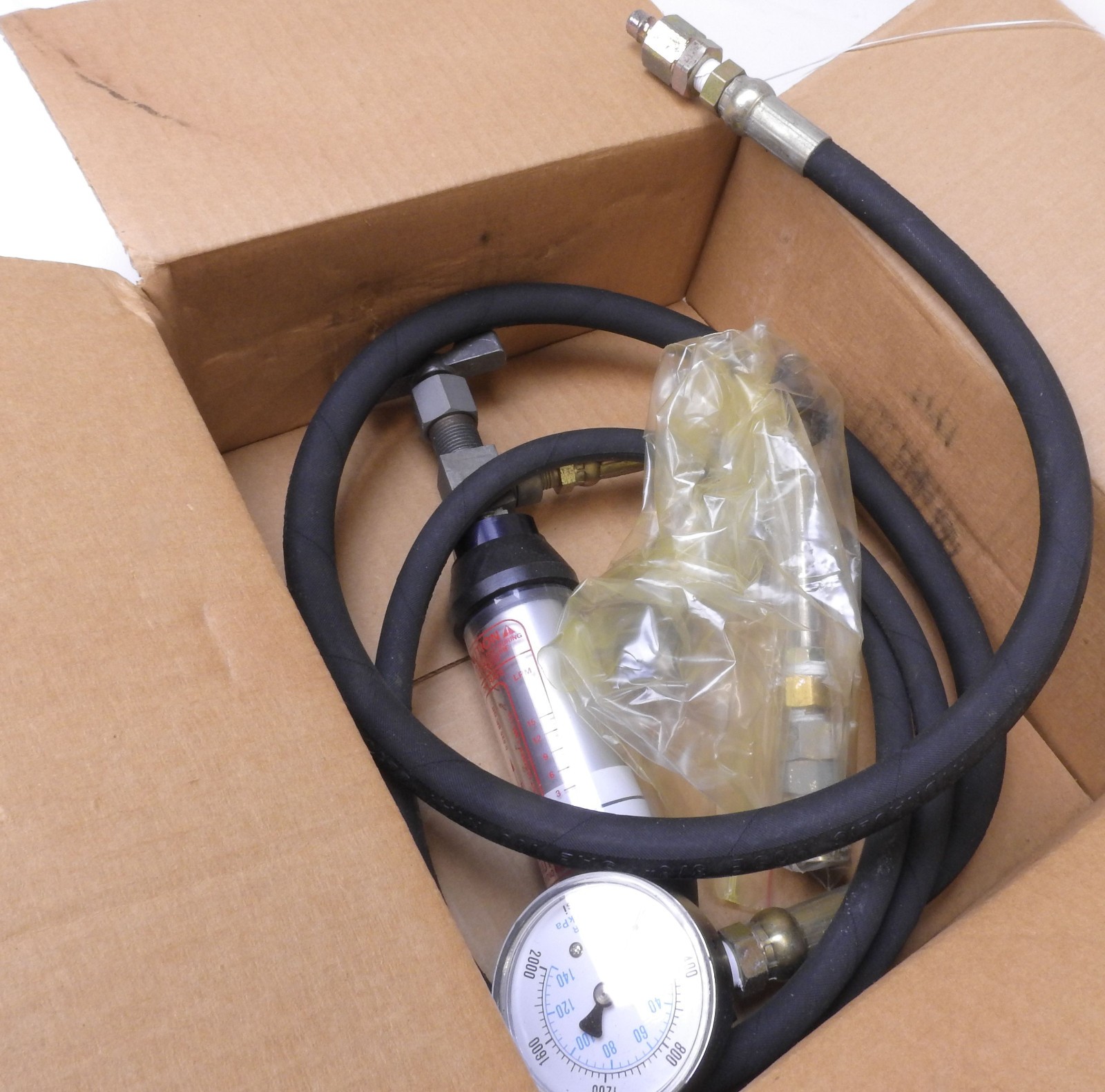 Humvee Hydraulic Power Steering Analyzer 10k PSI compare OTC 5079 4GPM Flowmeter