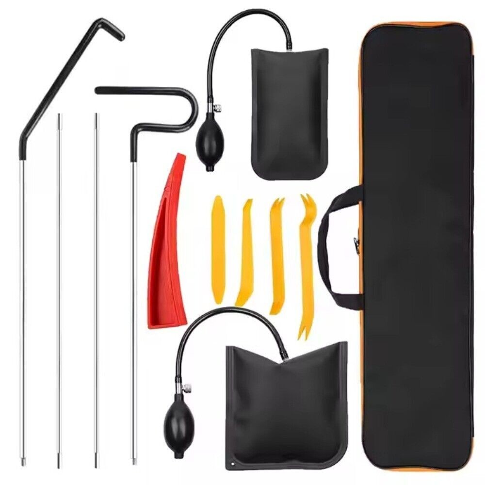 12 pcs Emergency Auto Tool Window-Car Door Unlock/Lock Out Universal Tool Kits