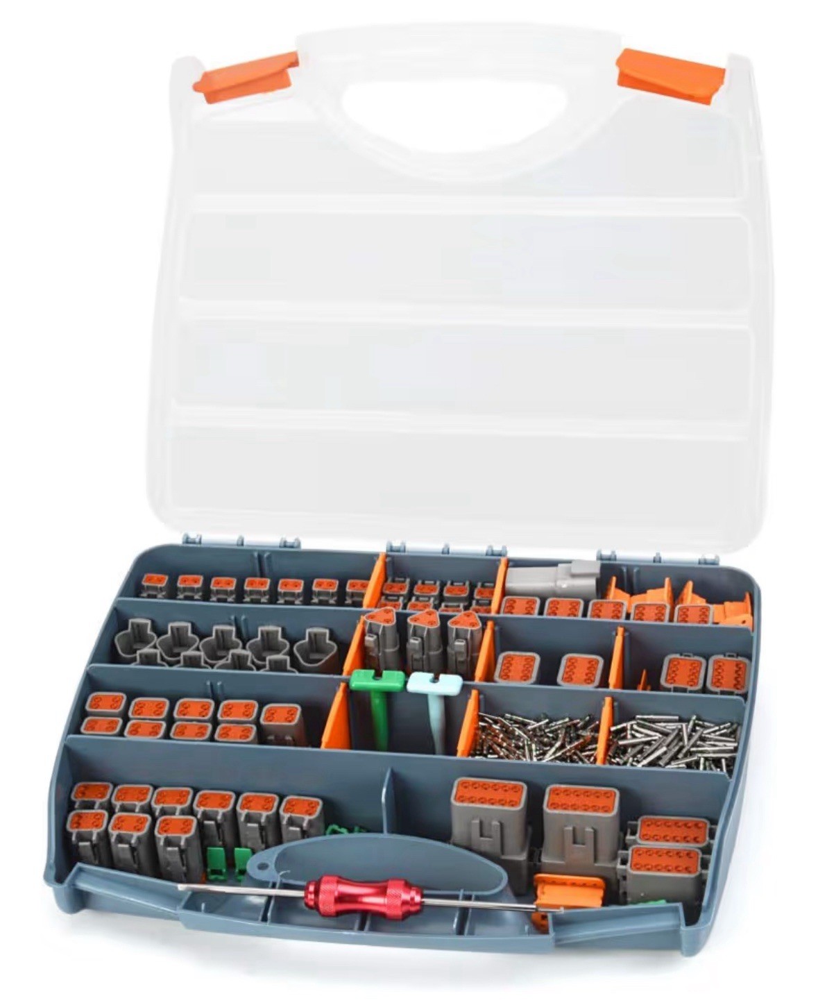 IWISS Deutsch DT Series Connector Assortment, Size 2,3,4,6,8,12 PIN IP67 Rated