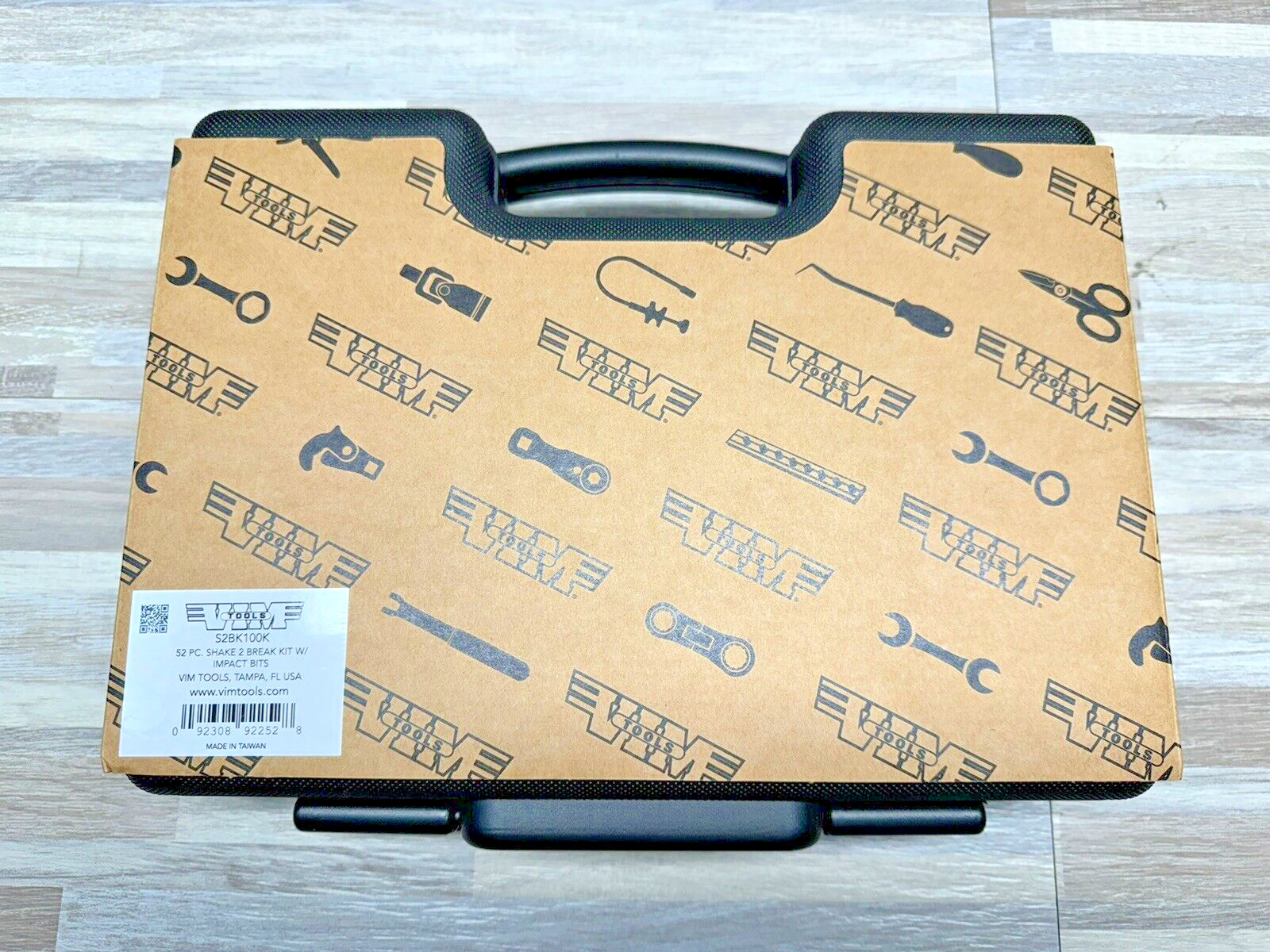 VIM Tools 52pc Shake 2 Break Set .401 Shank w/ 5/16 Hex Impact Bits #S2BK100K
