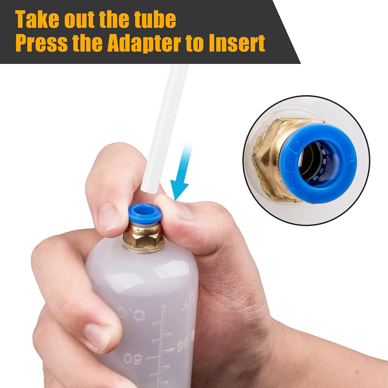 Fluid Extraction Filling Syringe Transfer Liquid Pump Oil Extractor 200CC/500CC