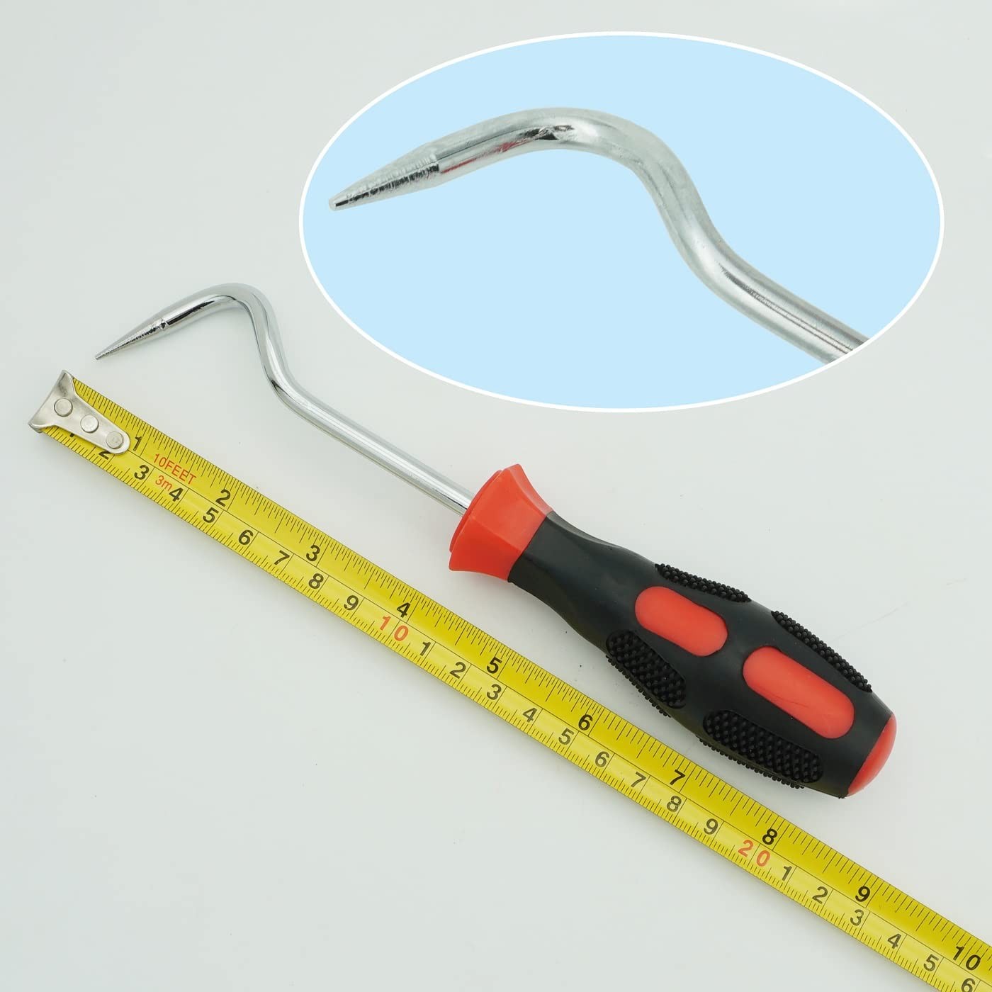 Hose Removal Hook Pick Set 10″ & 8″ Tools for Radiator Hoses, Pack of 4
