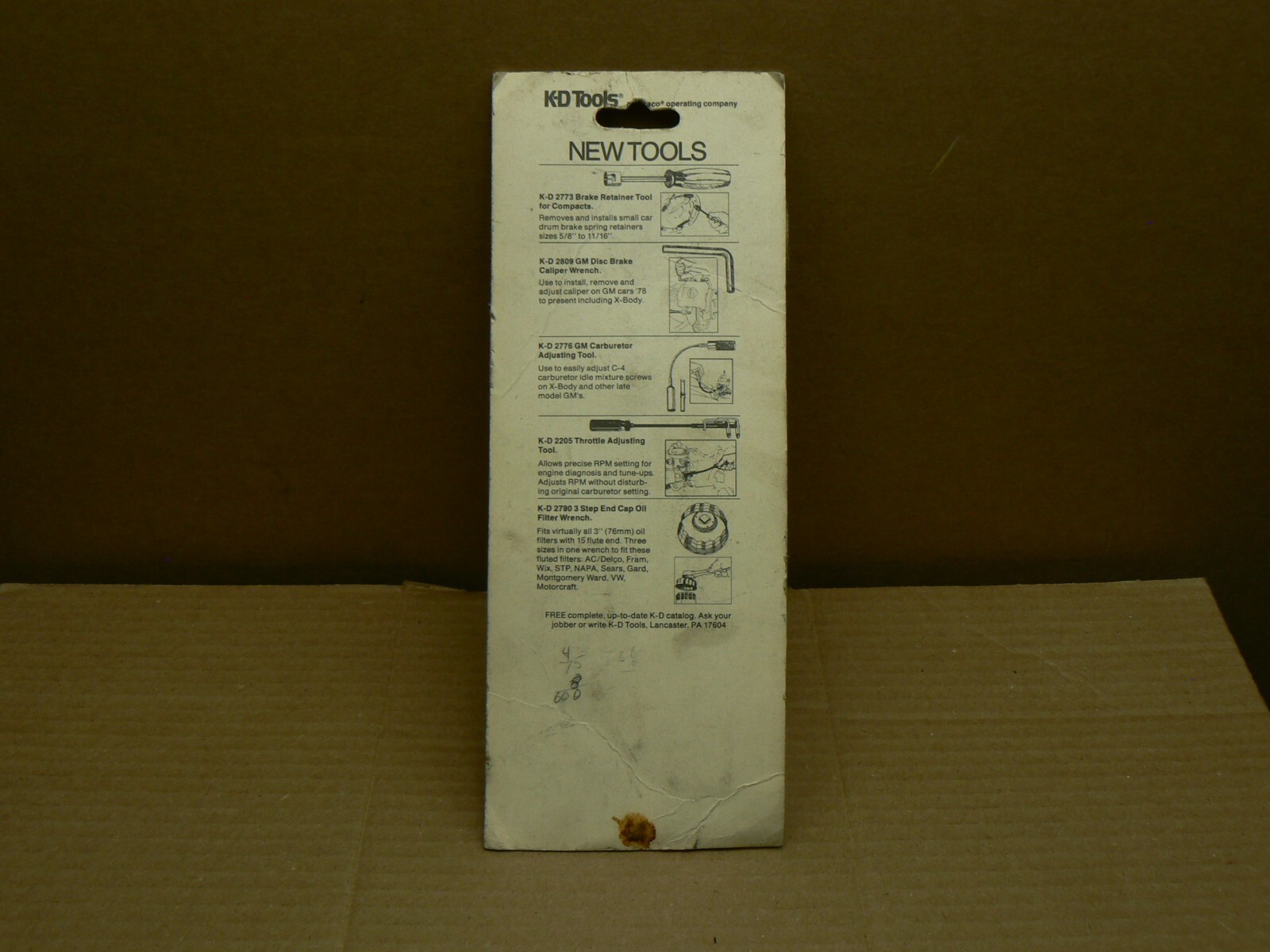 KD Tools 2703 Volkswagen VW Valve Spring Compressor Tool, NOS
