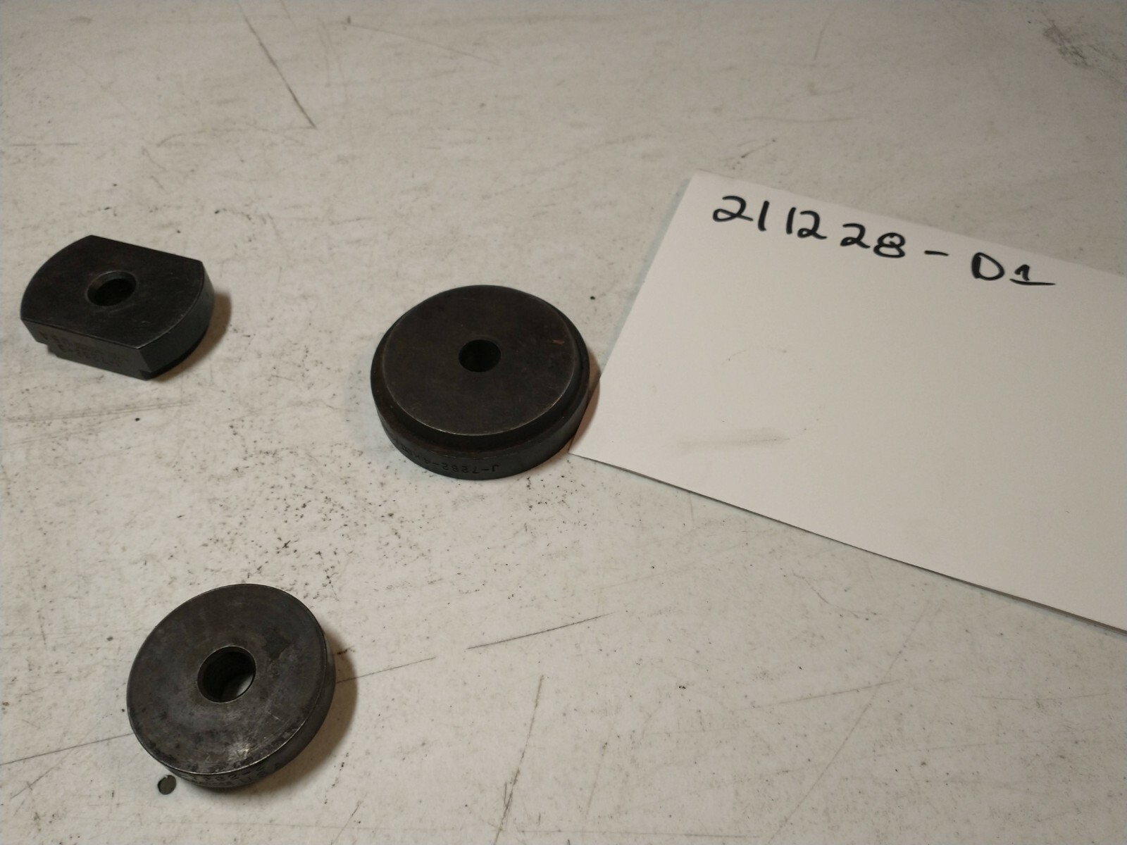 3 Pieces: KENT MOORE TOOL J-7282 PINION BEARING DRIVER J-7282-2 7282-3 J7282-4